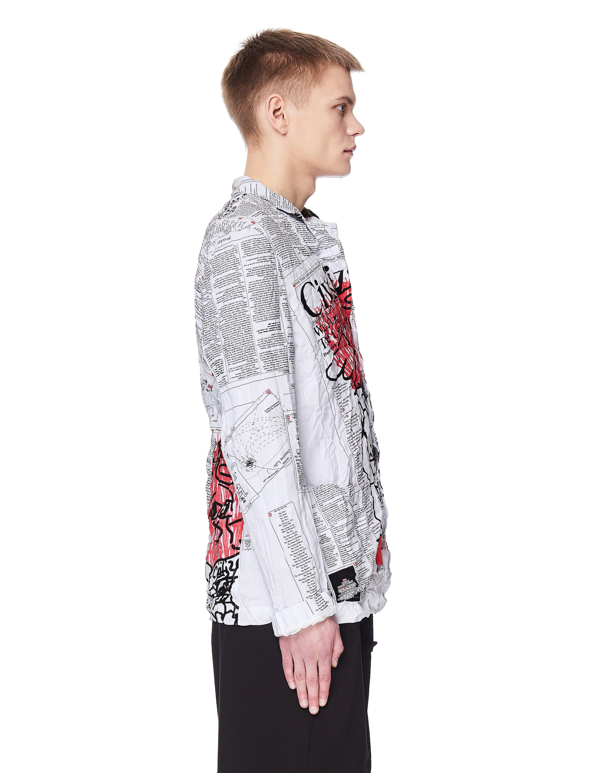 Junya Watanabe White Printed Jacket