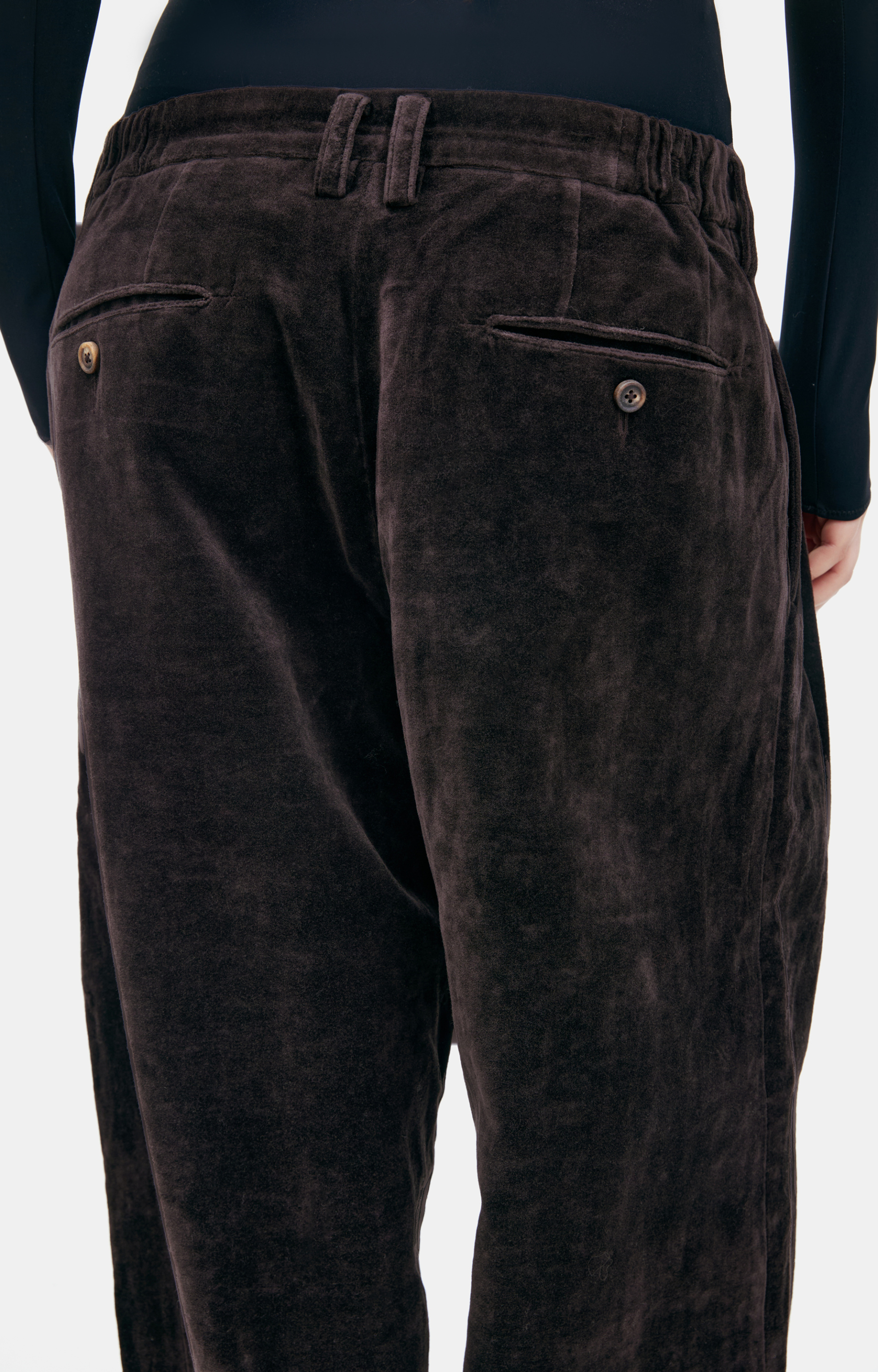 Ziggy Chen Velour Trousers