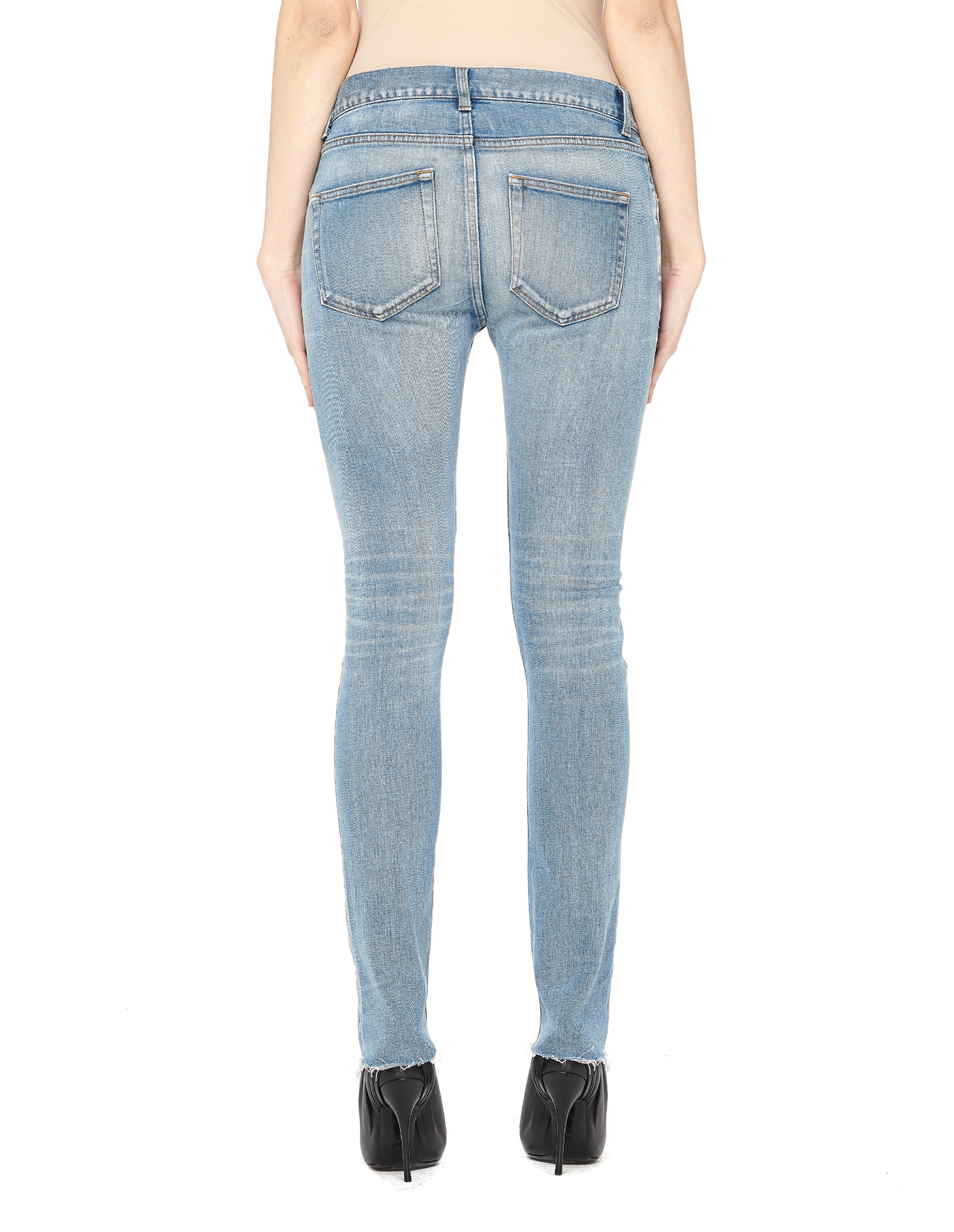 Balenciaga Ribbed Skinny Jeans