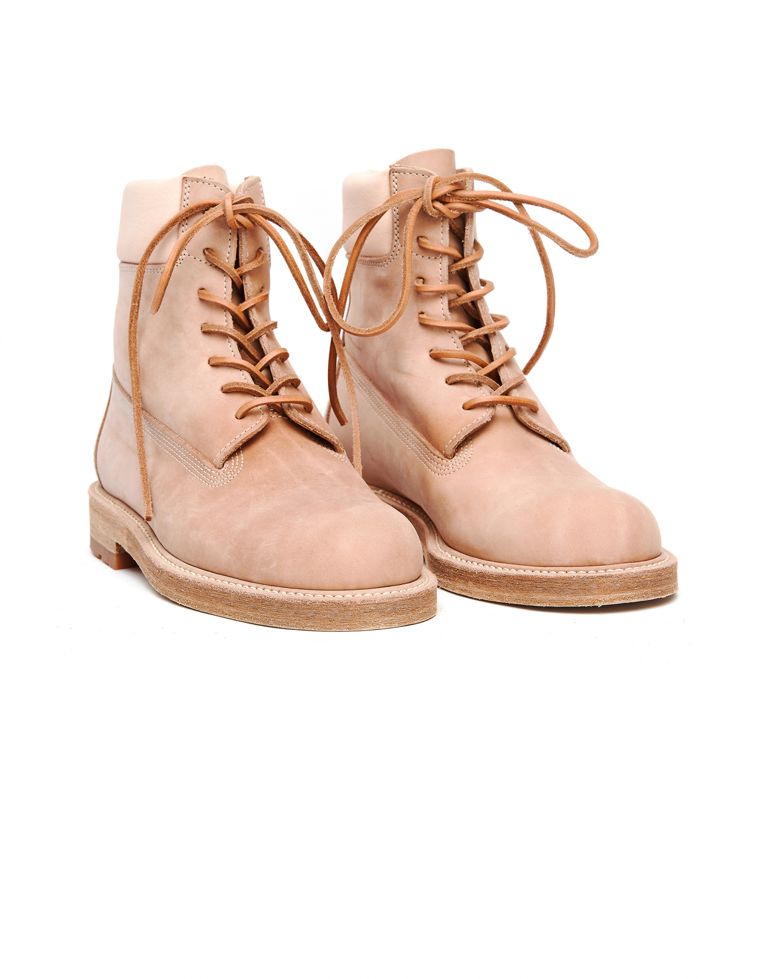 Buy Hender Scheme men beige leather mip-14 boots for $563 online 