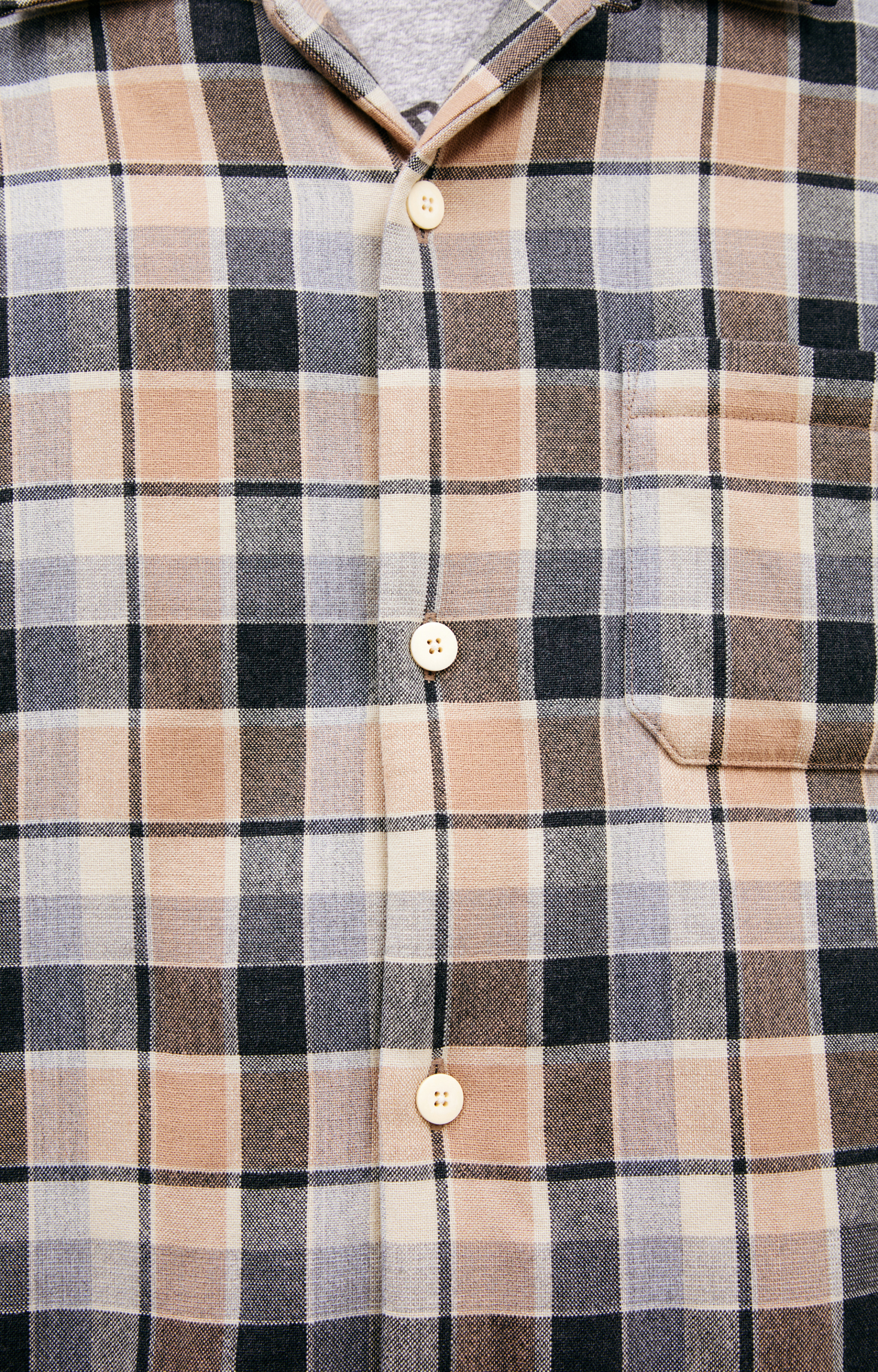 visvim Beige plaid jacket