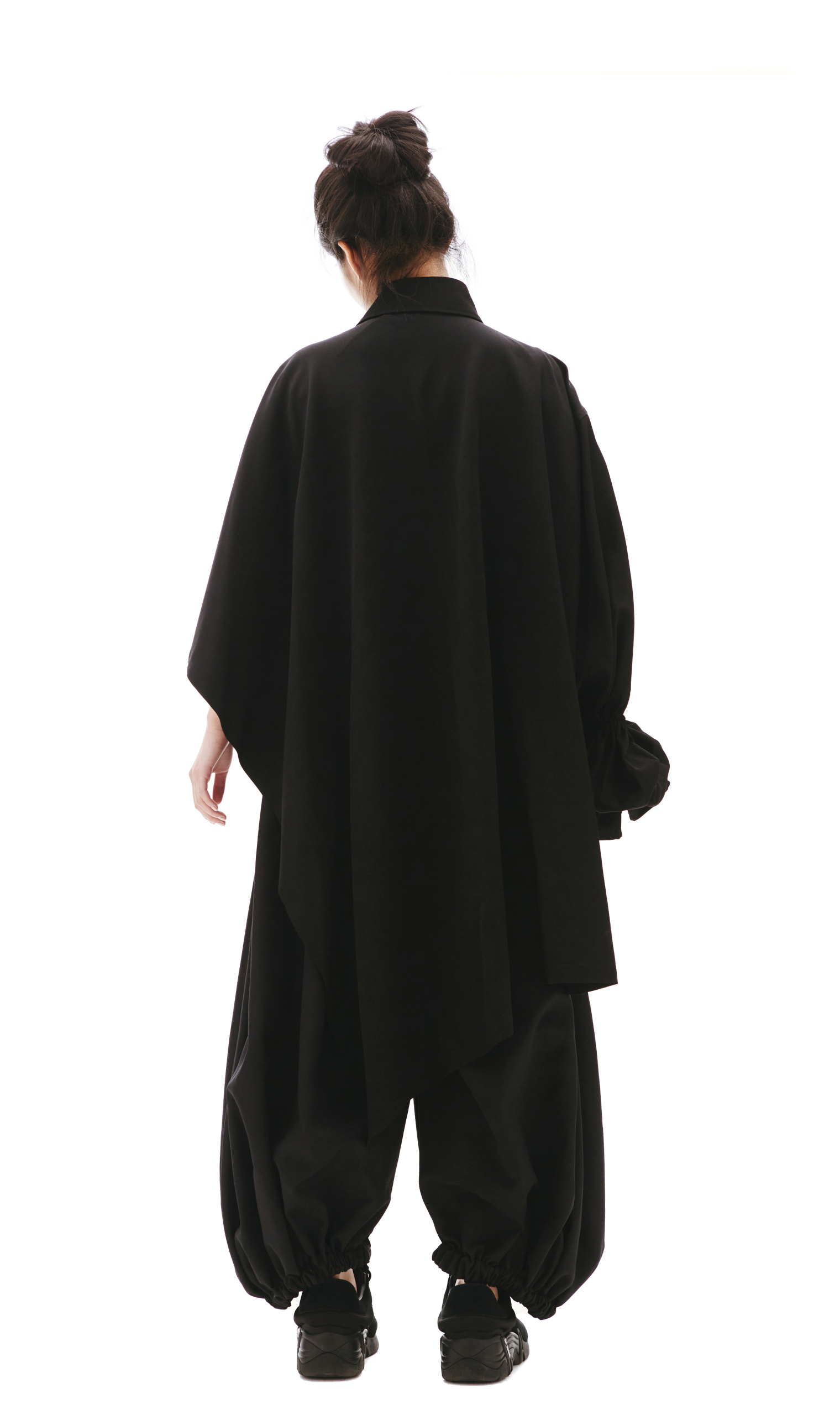 Yohji Yamamoto Black Elongated T-shirt