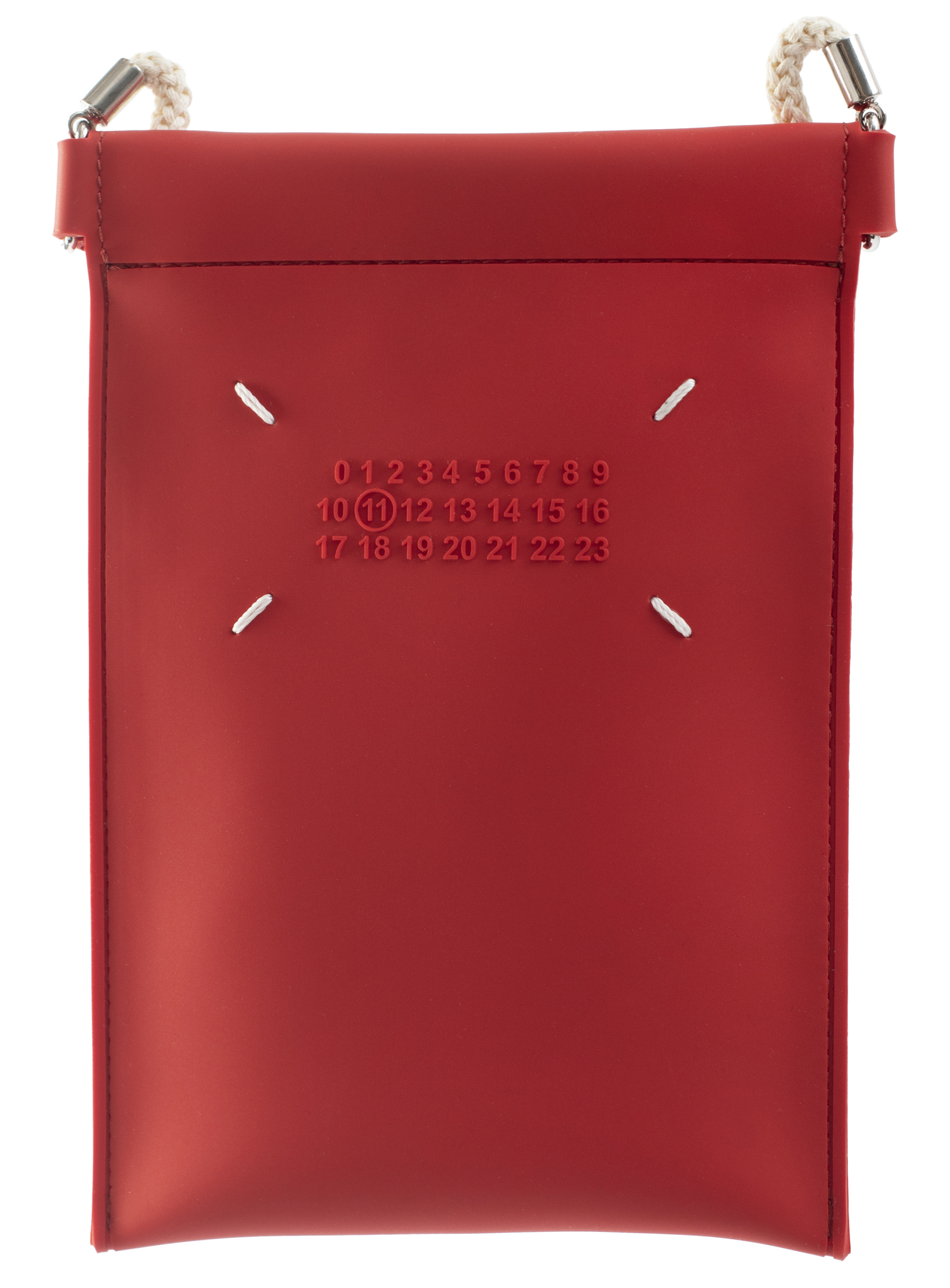 Maison Margiela Red phone holder bag