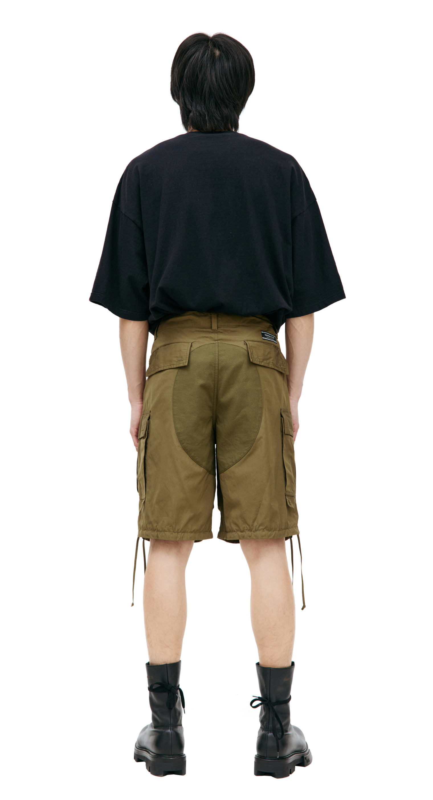 Undercover Khaki cargo shorts