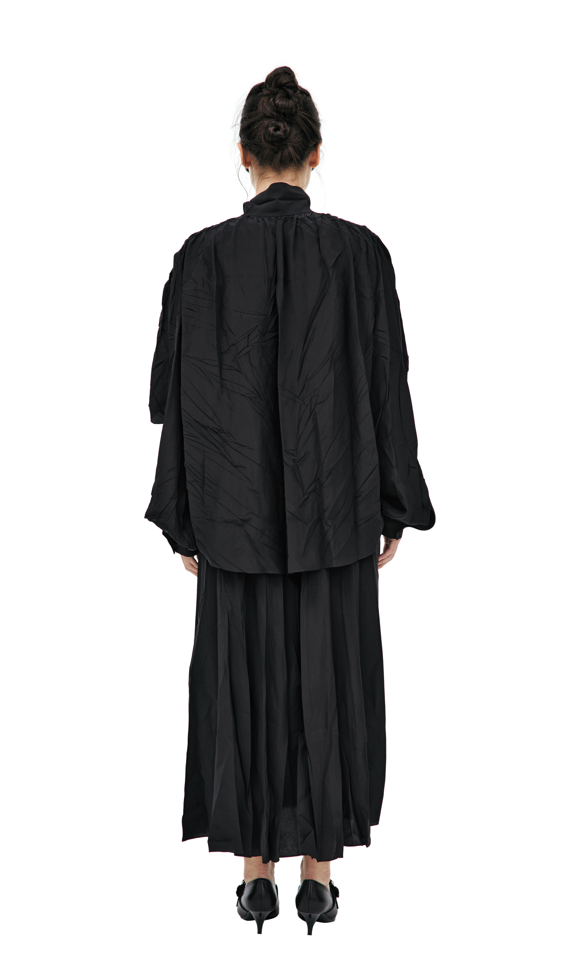 Balenciaga Silk dress with bow