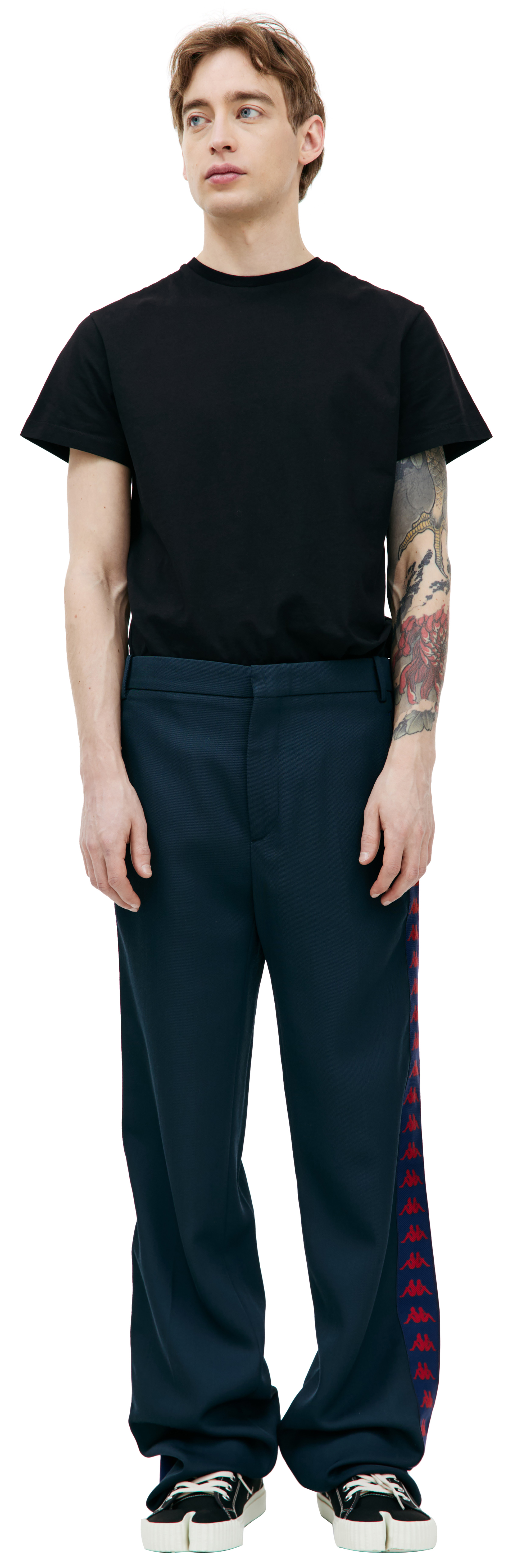 Faith Connexion Kappa Striped Wool Pants