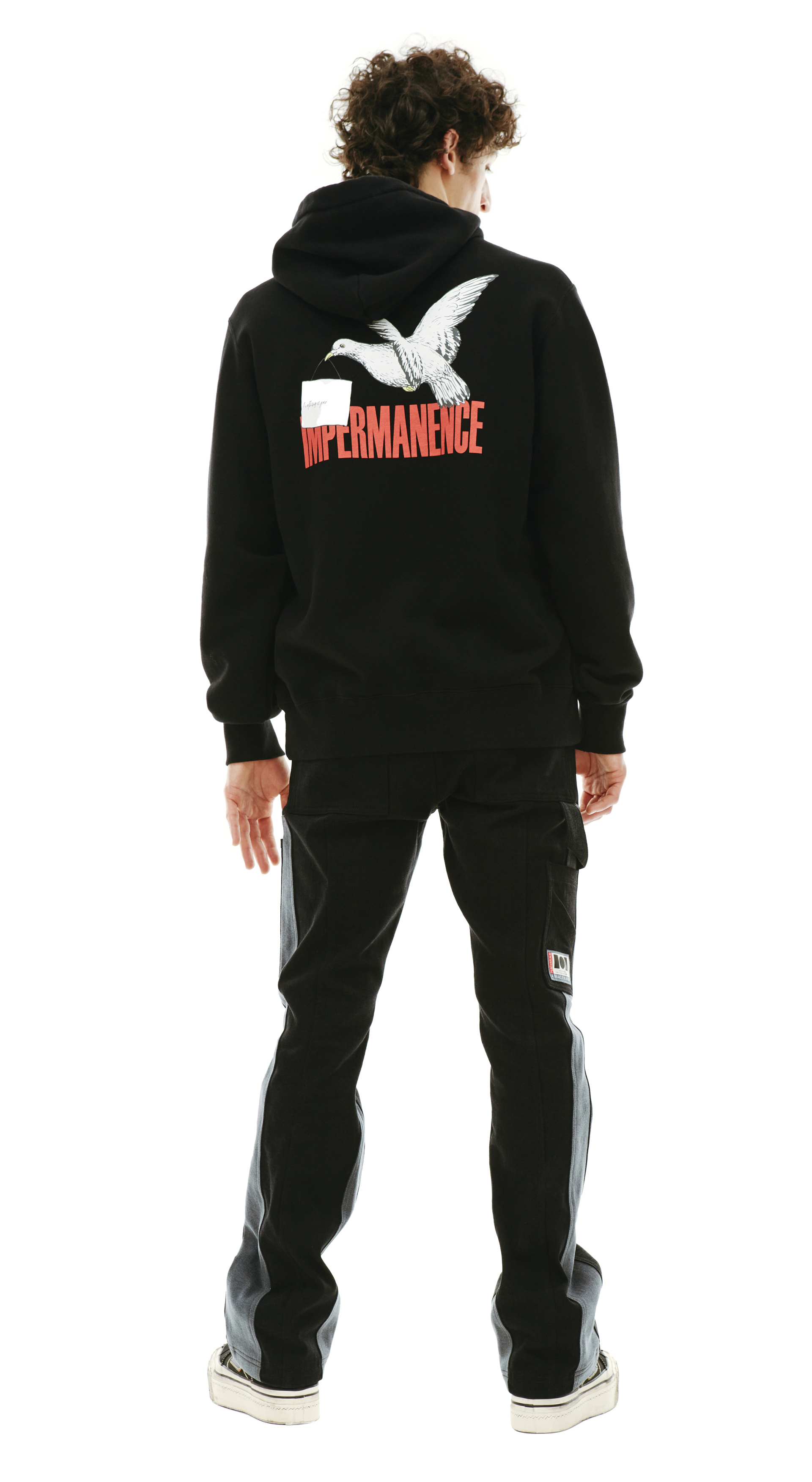 Undercover \'Impermanence\' printed hoodie