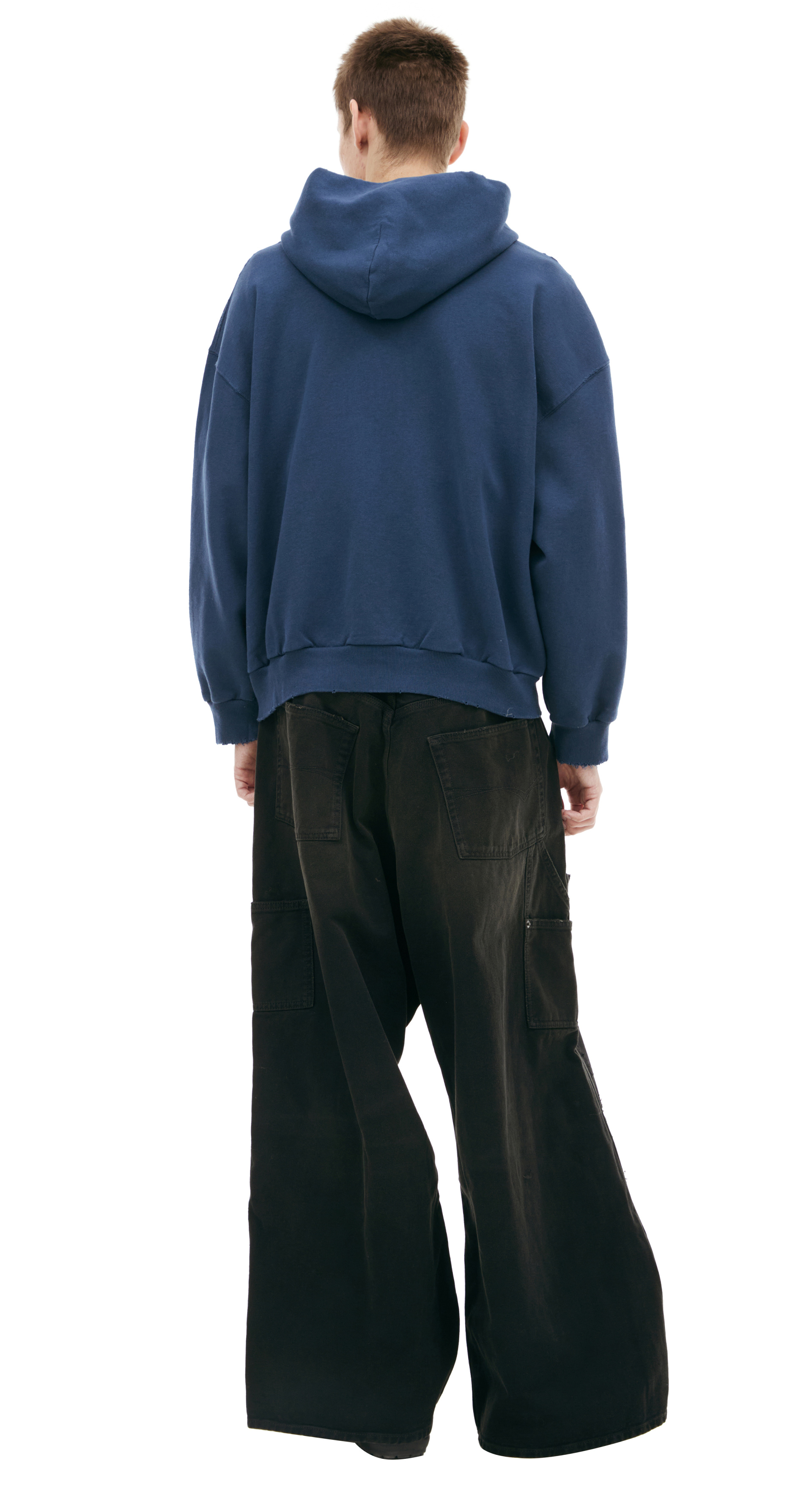 Balenciaga \'VIP\' Zip-Up Hoodie