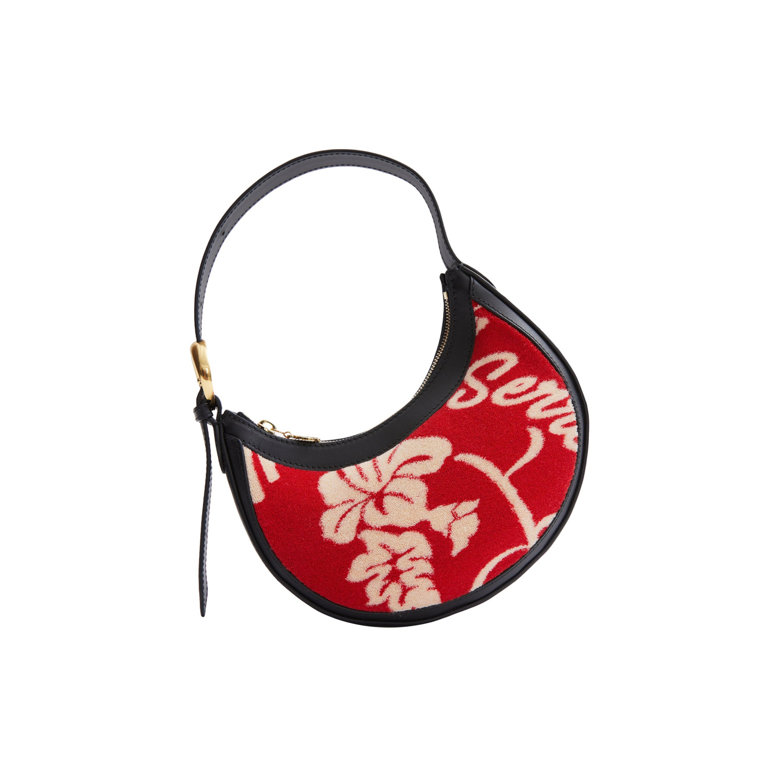 MARINE SERRE Jersey Jacquard Towels Eclips Mini Bag