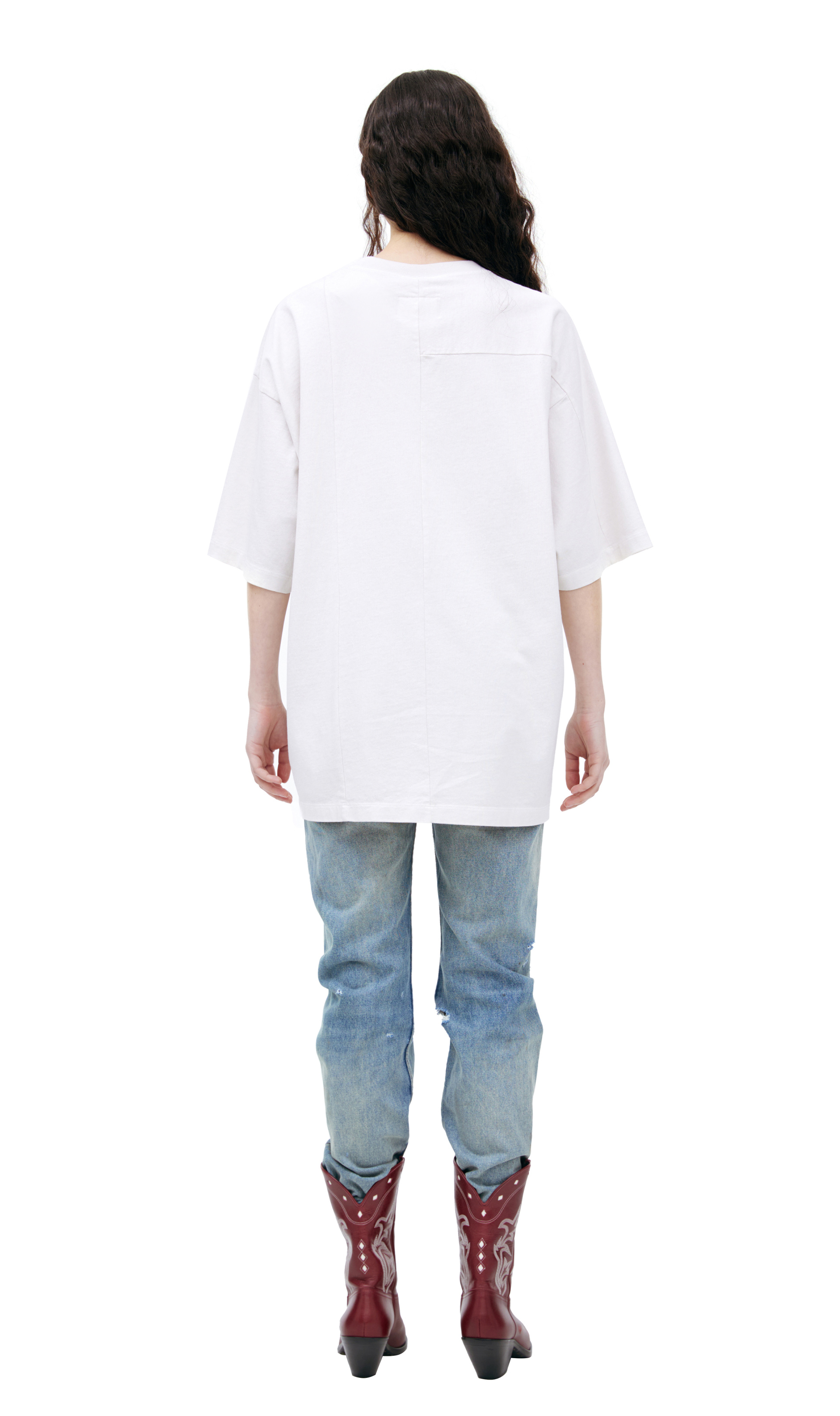 Doublet White print T-shirt