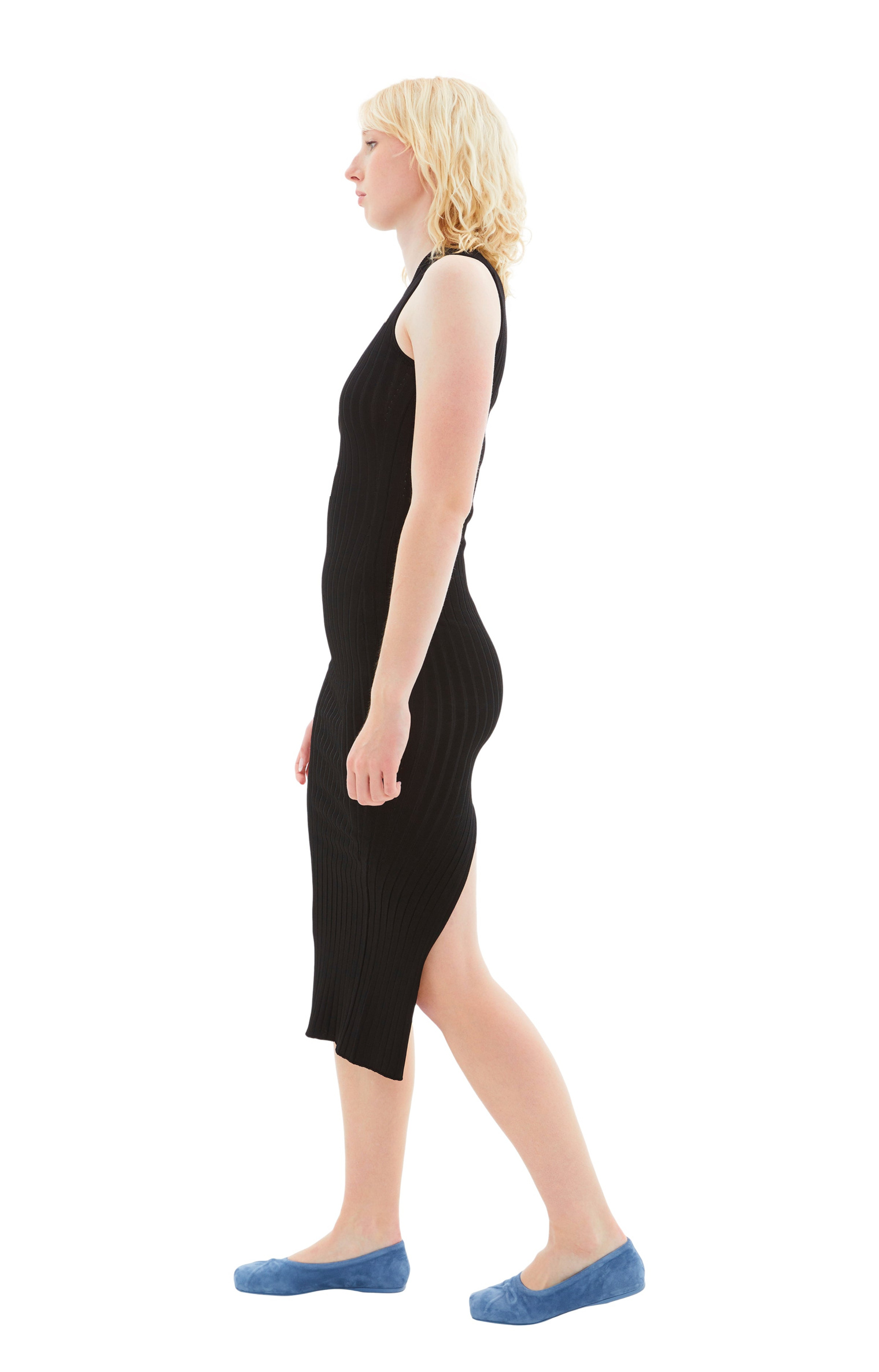 Marni Knitted Sleeveless Dress w/Marni Logo