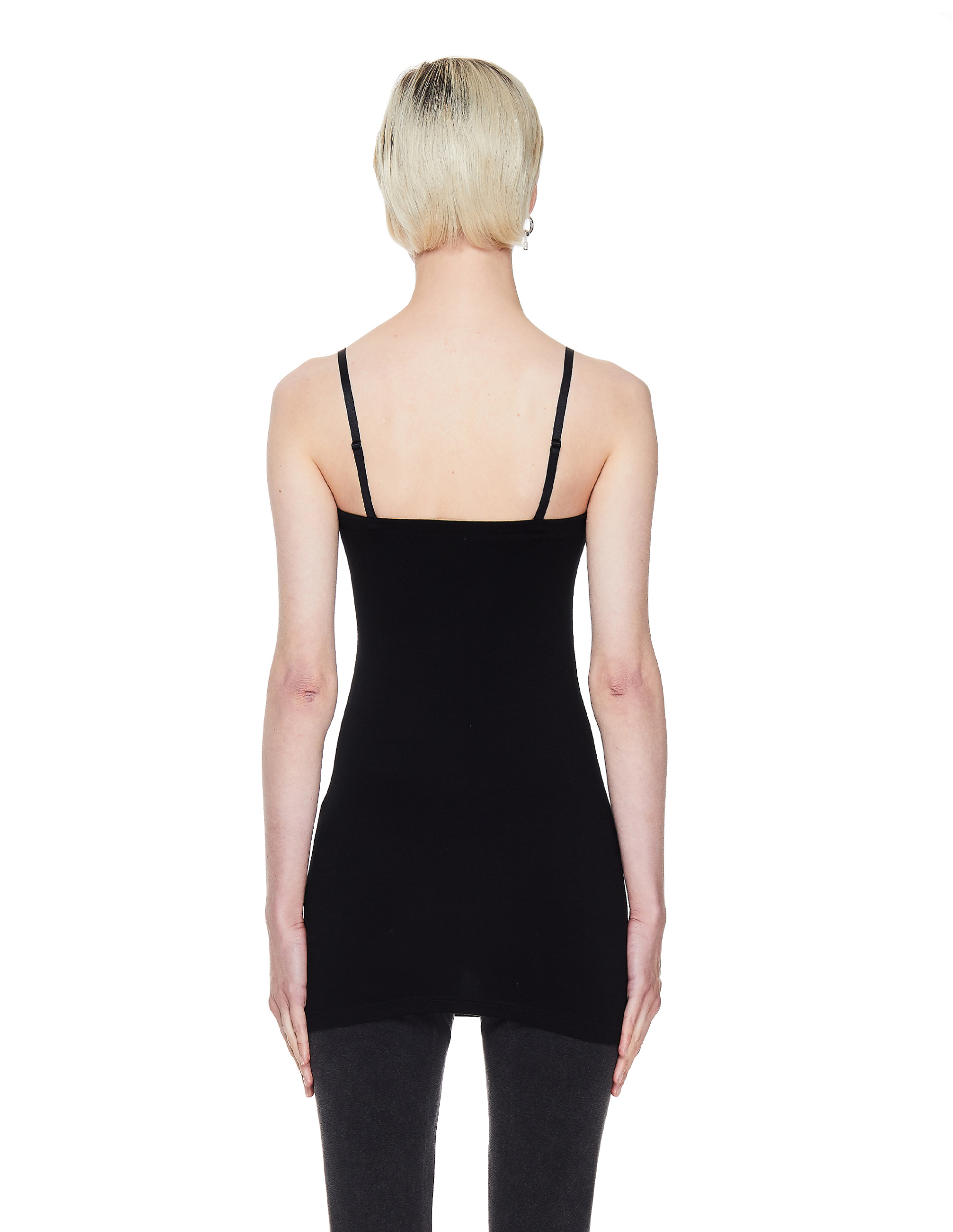 Y\'s Black Strap Top