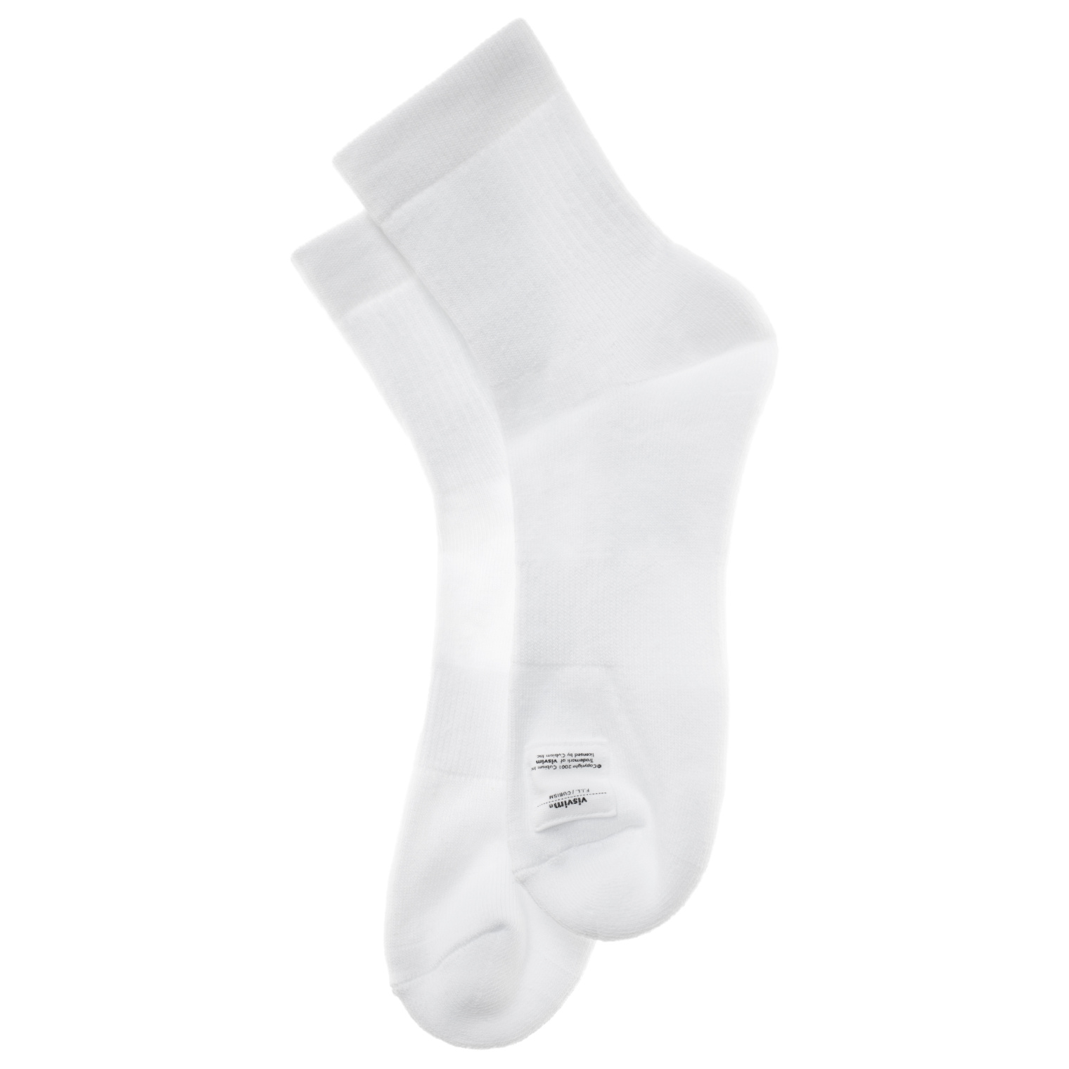 Buy visvim men white two-pack sport achilles socks for $140 online