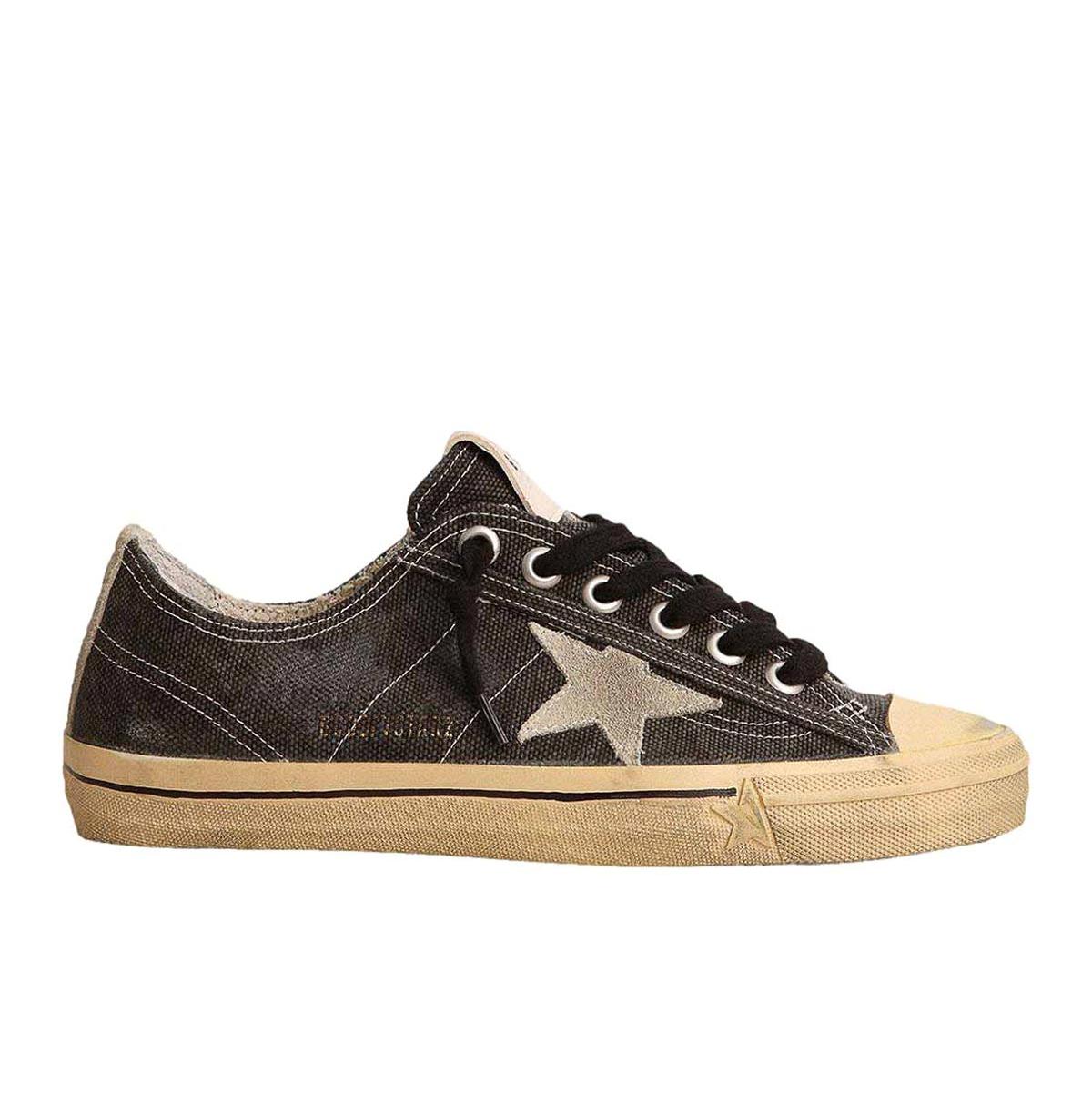 Golden Goose V-Star canvas sneakers