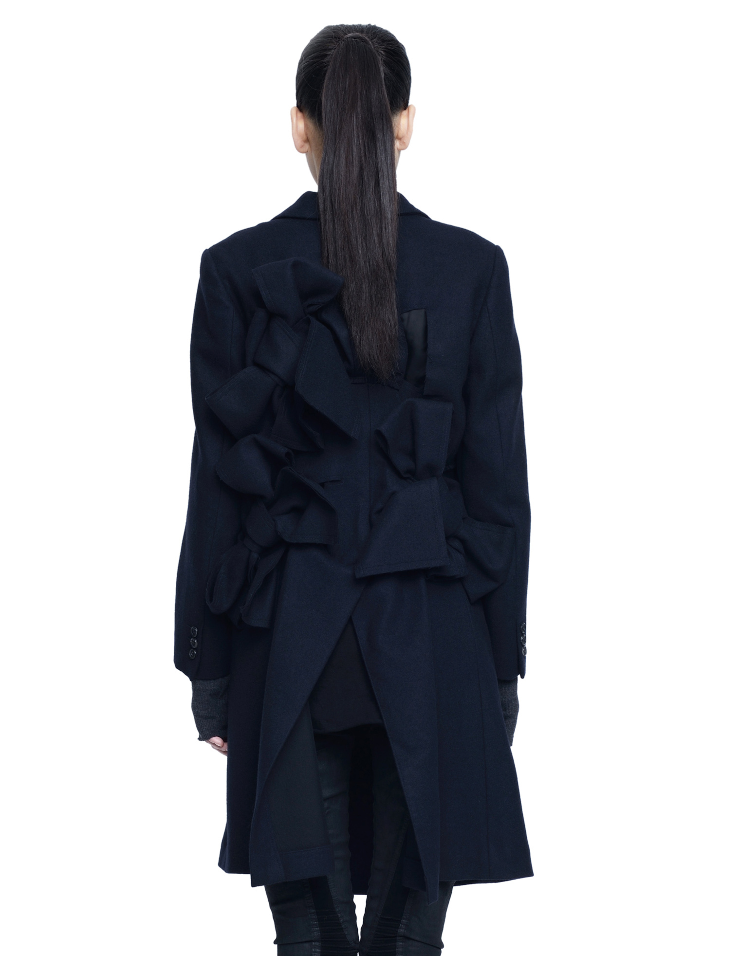 Comme des Garcons Пальто с декором