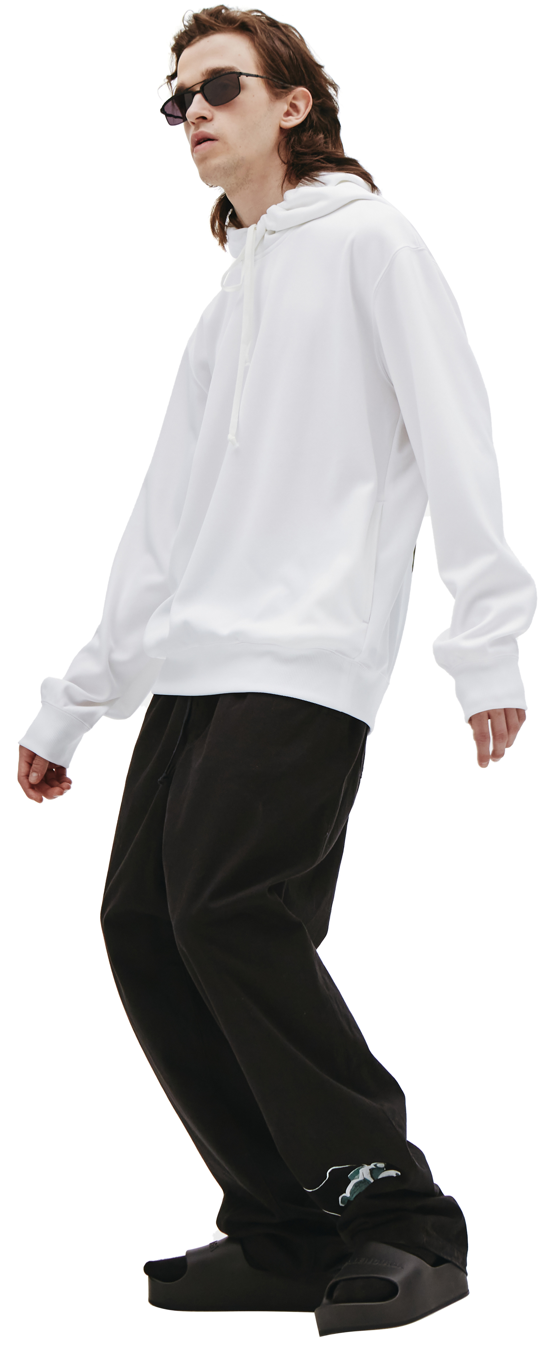 Comme des Garcons Homme plus Floral Lungs Back Print Hoodie