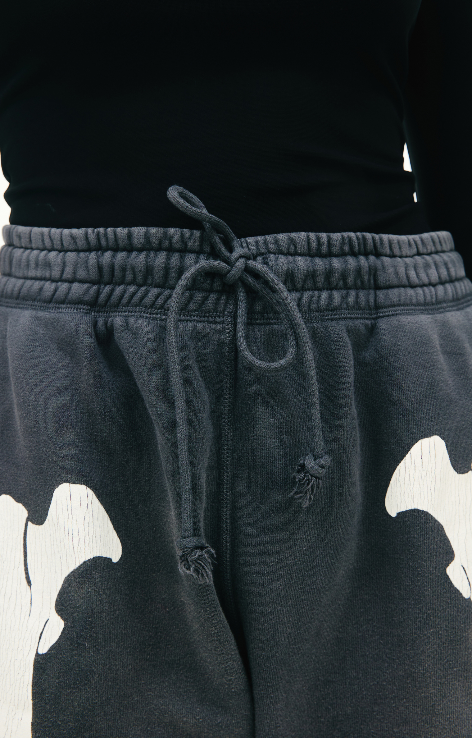 Saint Michael Bone printed sweatpants
