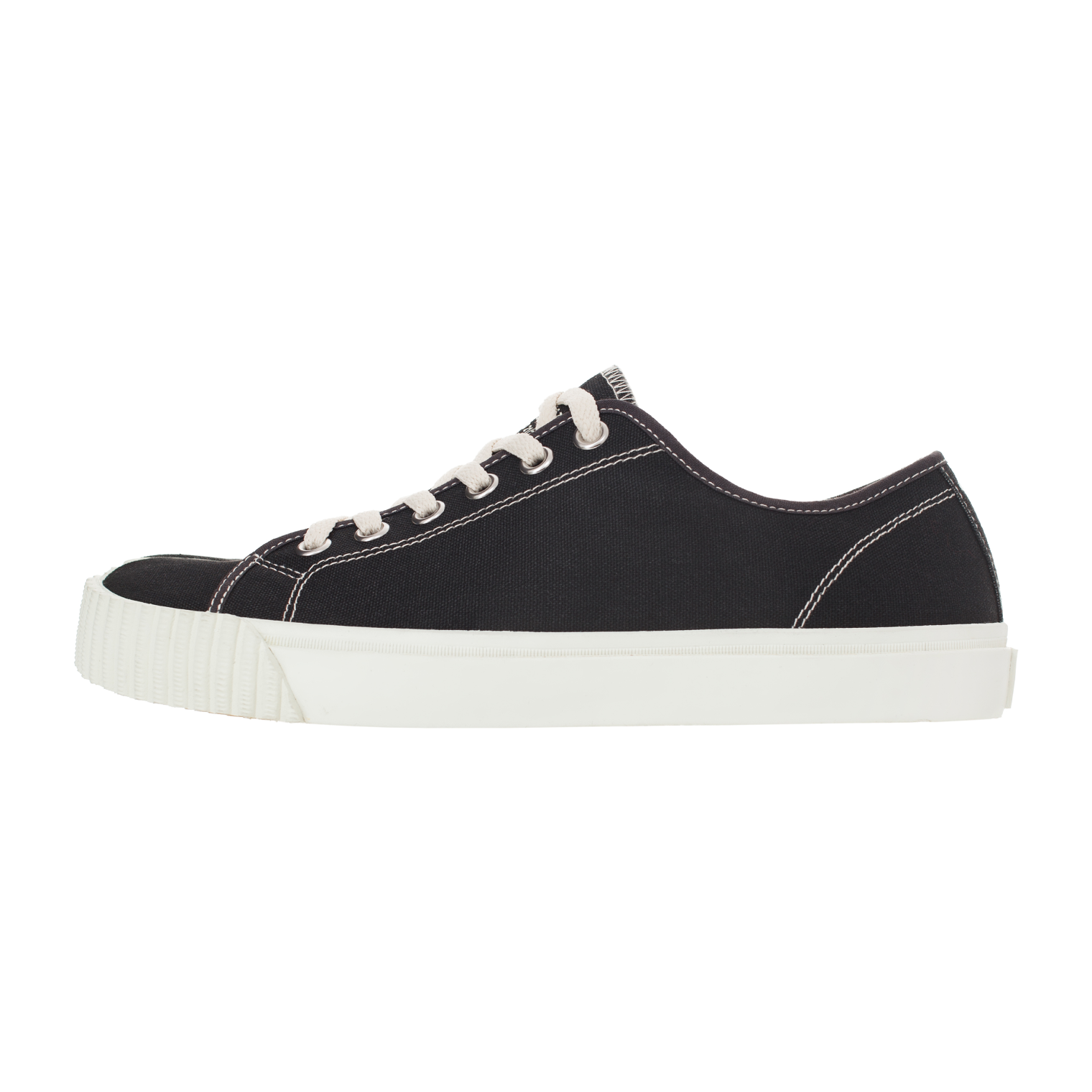 Maison Margiela Black Tabi Sneakers