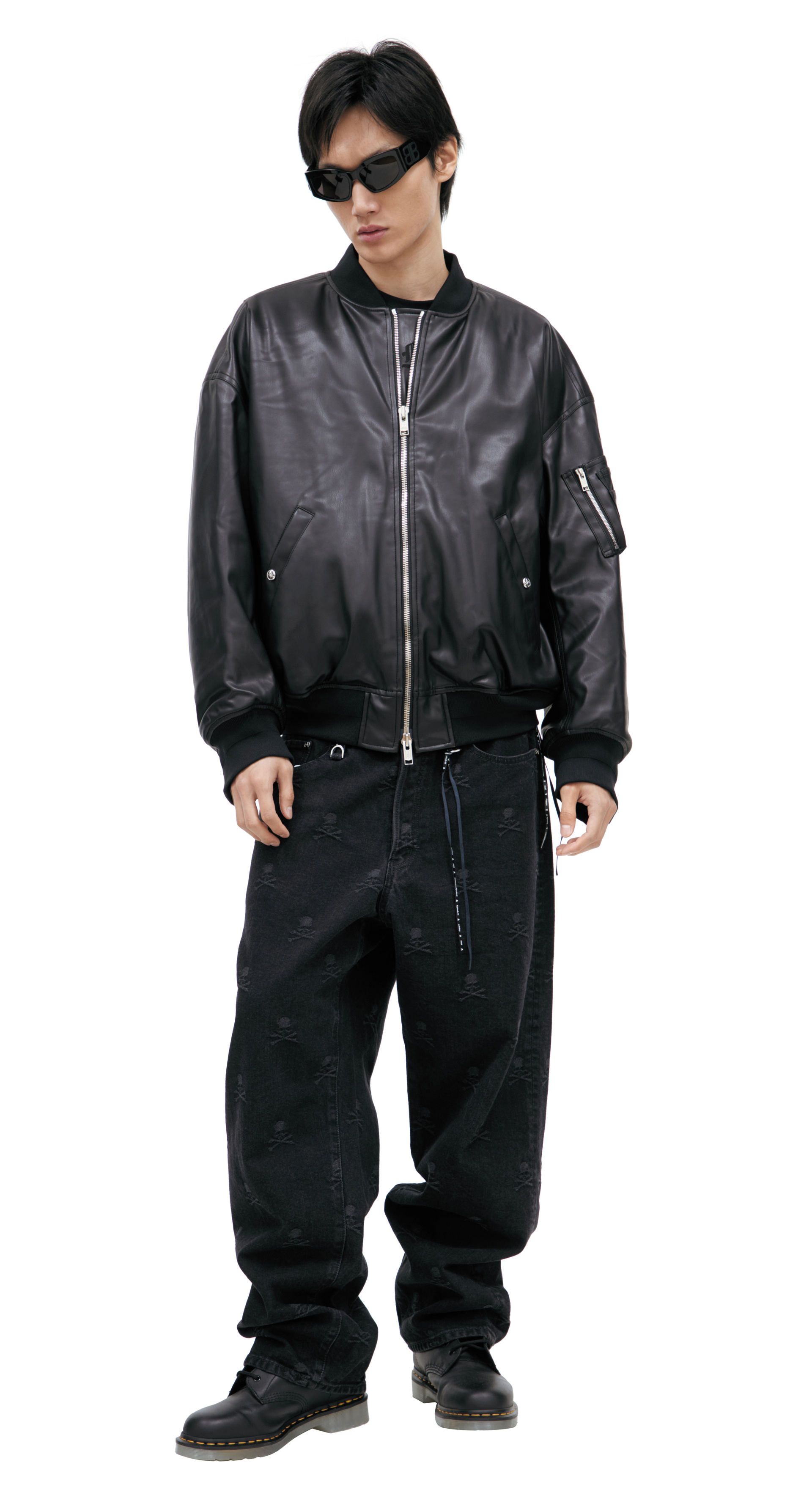 Mastermind WORLD Black jacket with logo