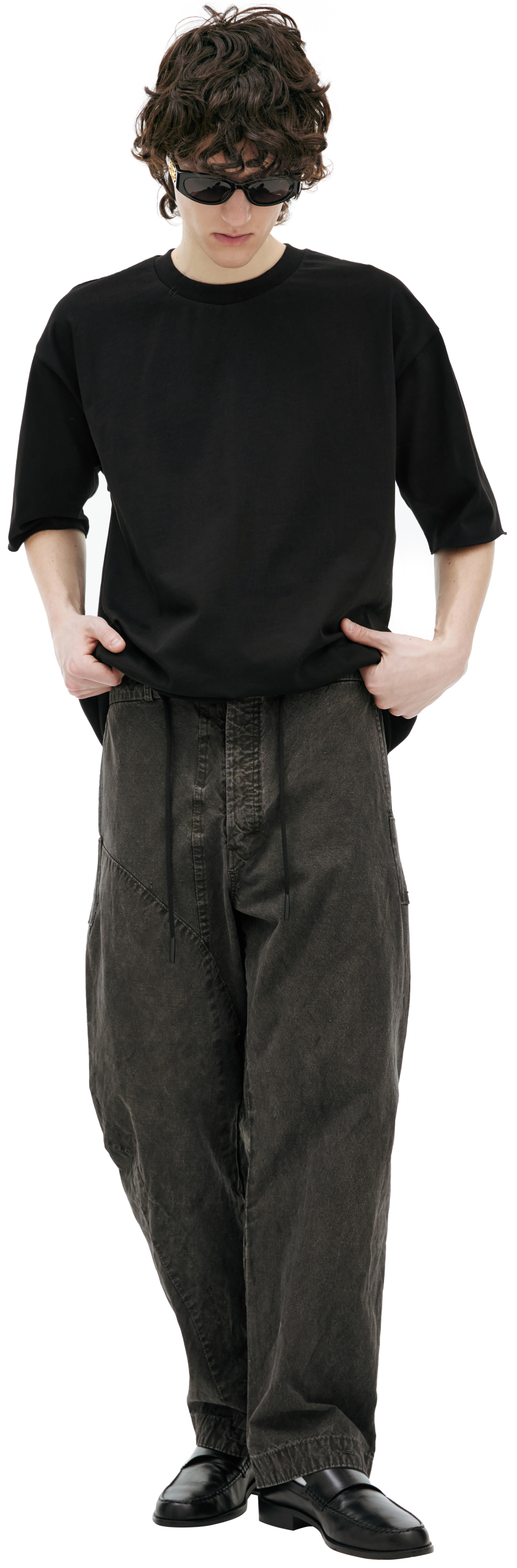 PLANIMETRY Jeans with a drawstring