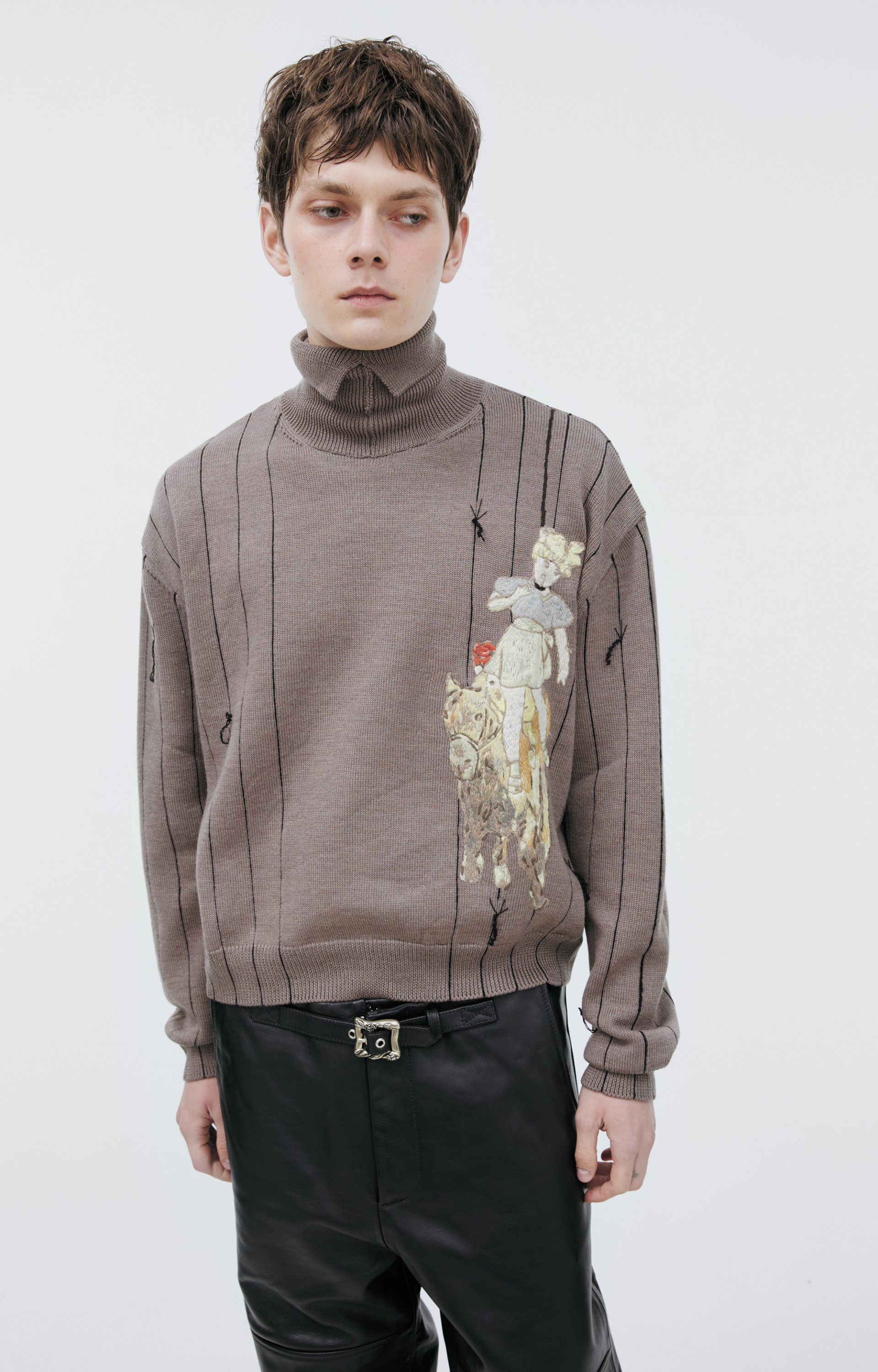 Enfants Riches Déprimés Embroidered Sweater