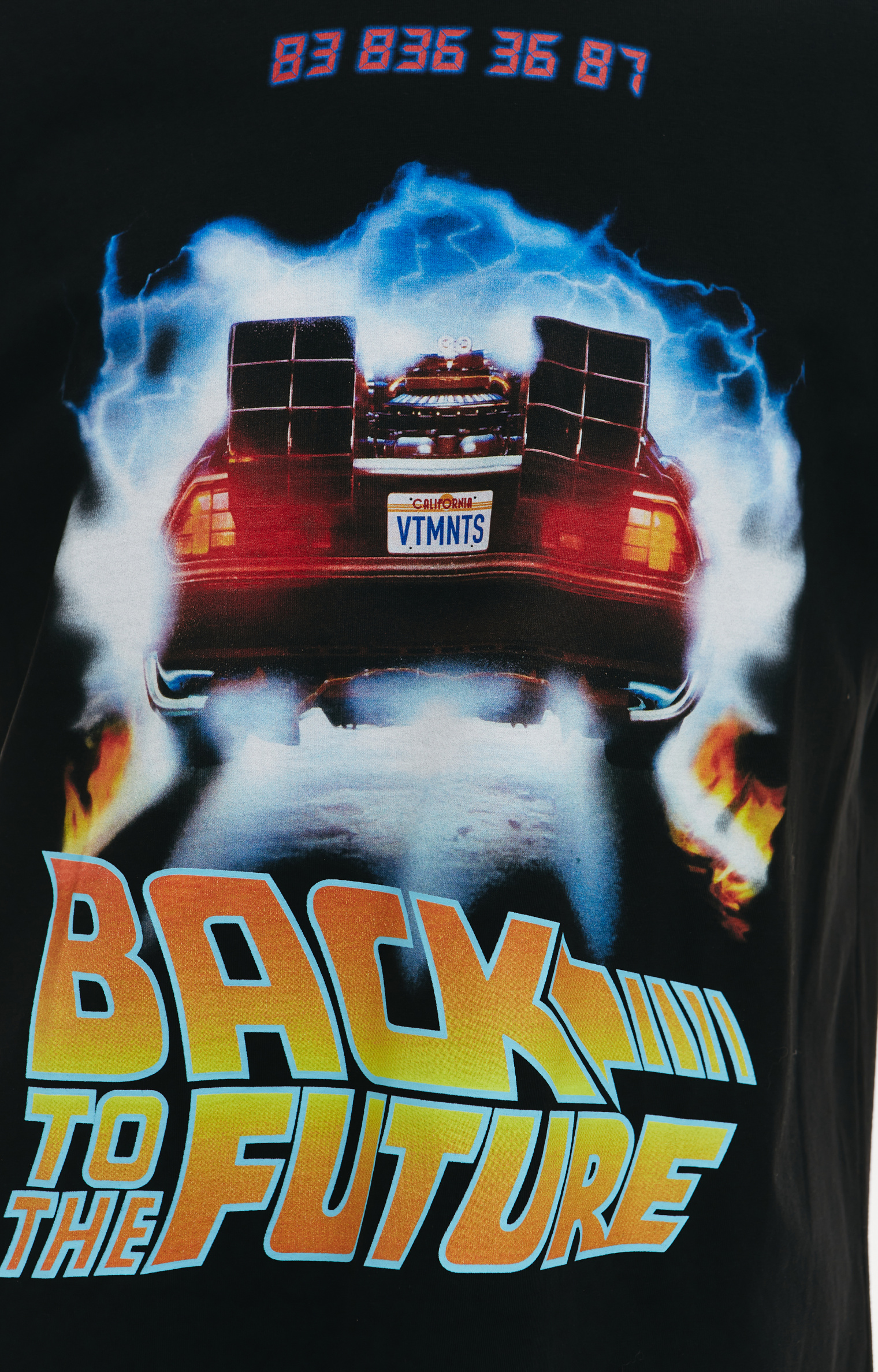 VTMNTS Back to the future t-shirt