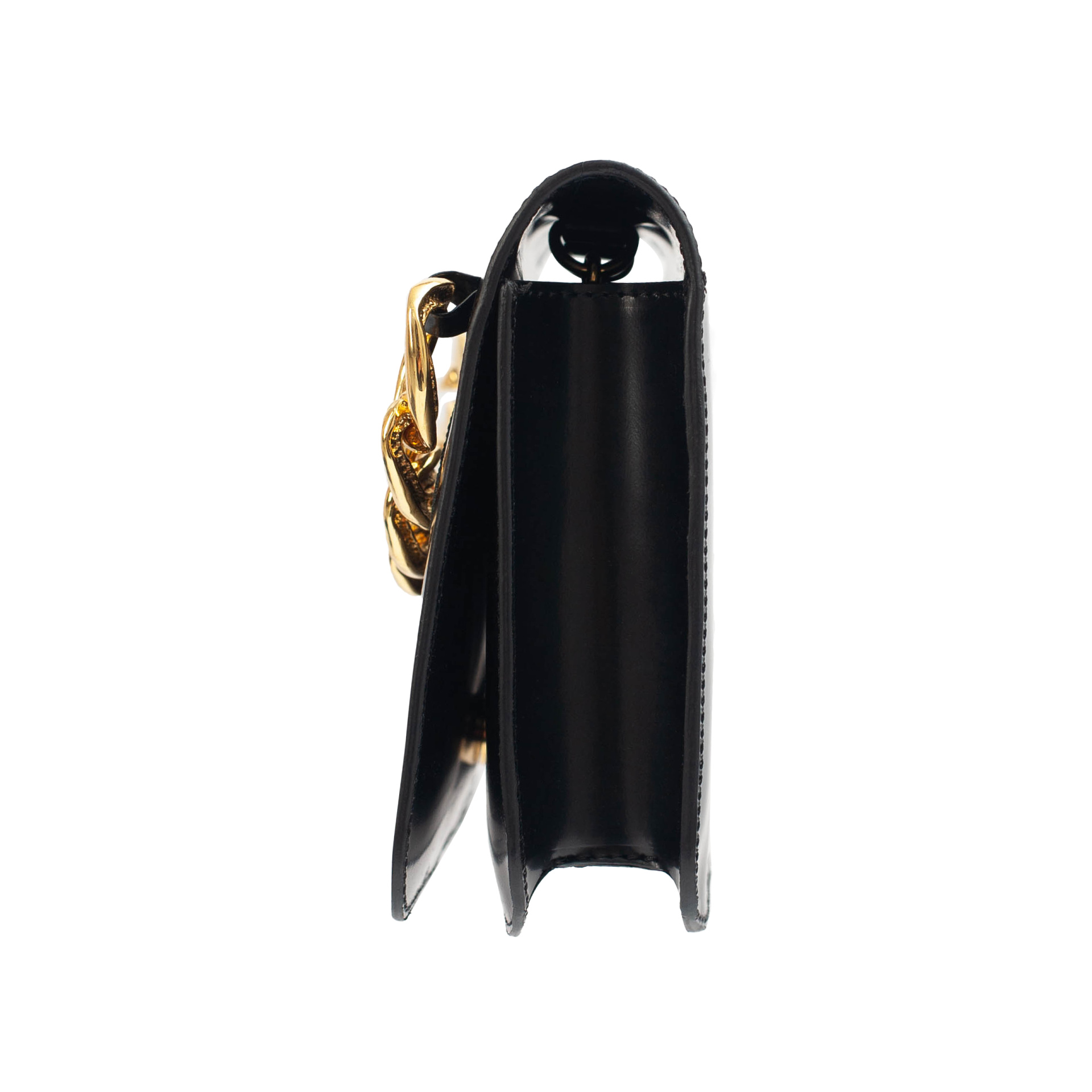 Undercover Black Leather Bag