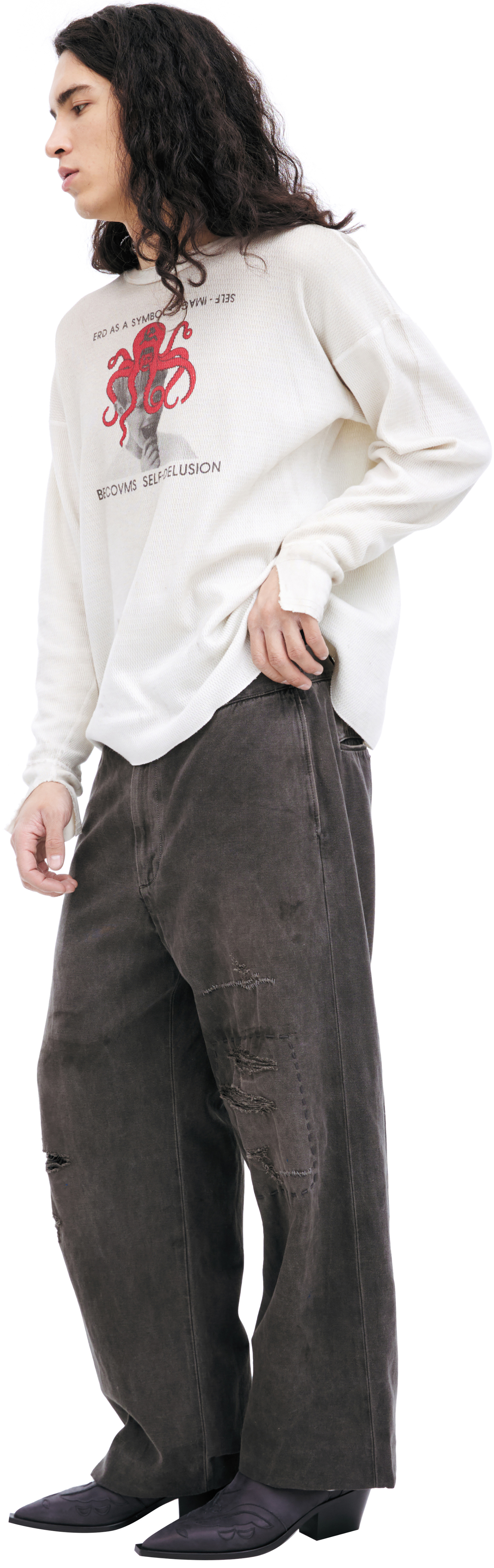Enfants Riches Déprimés Cotton & Linen Trousers