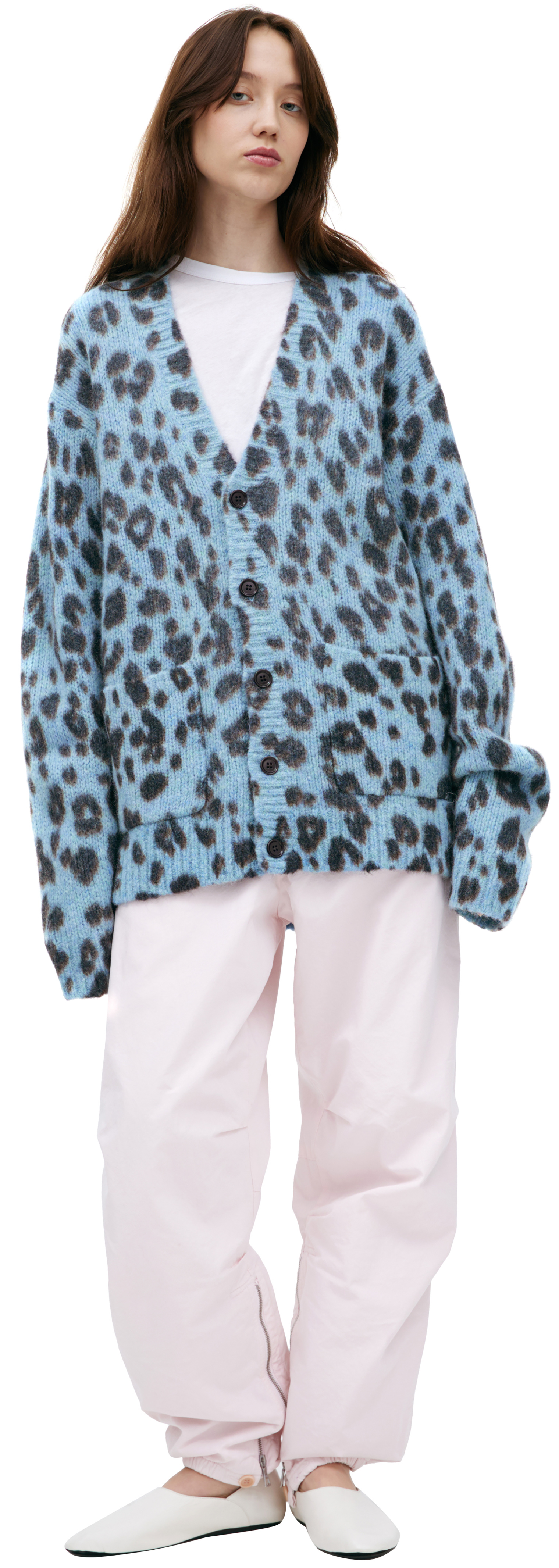 Dries Van Noten Animalistic print cardigan