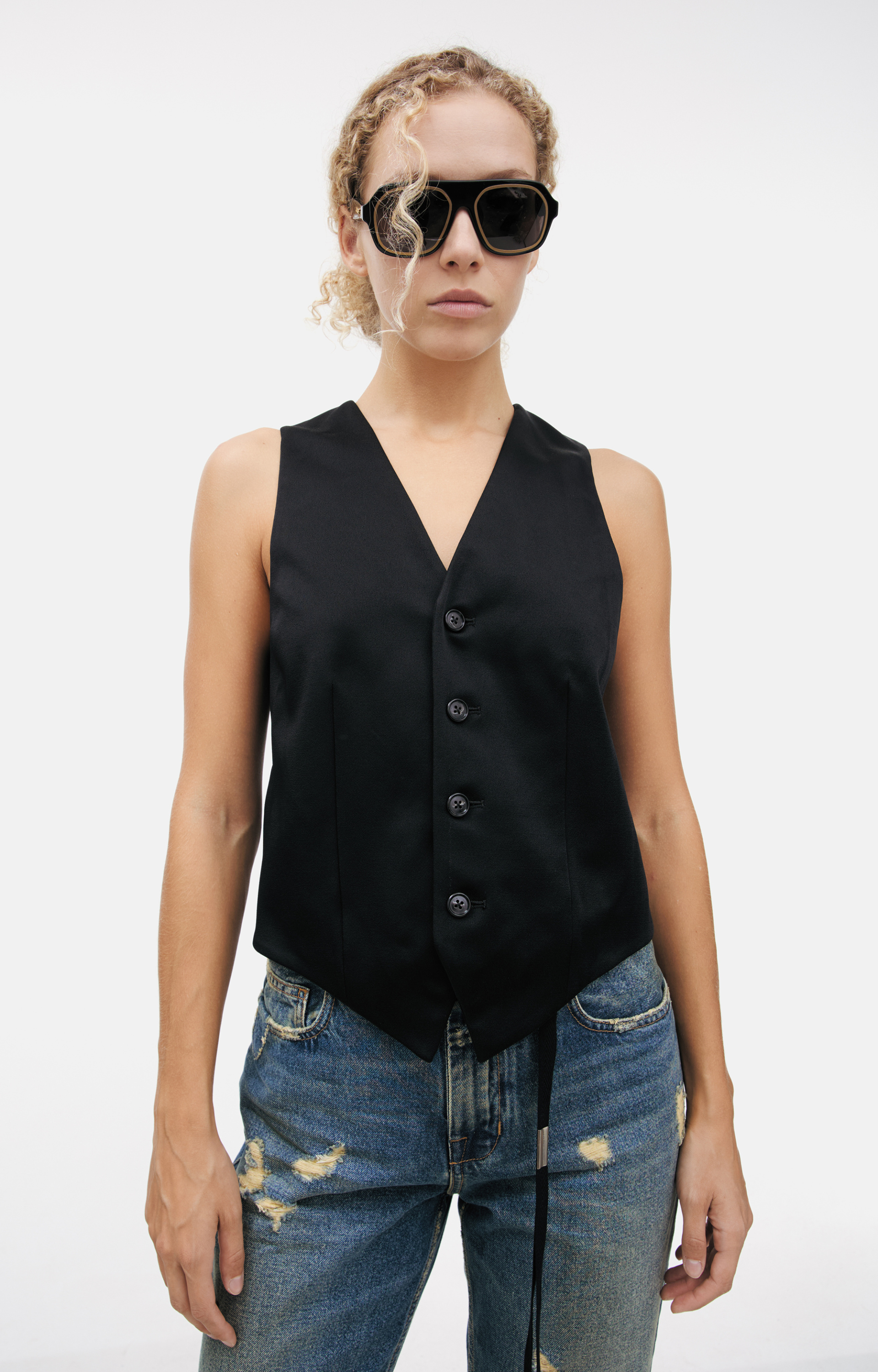 Ann Demeulemeester STANSE CLASSIC WAISTCOAT