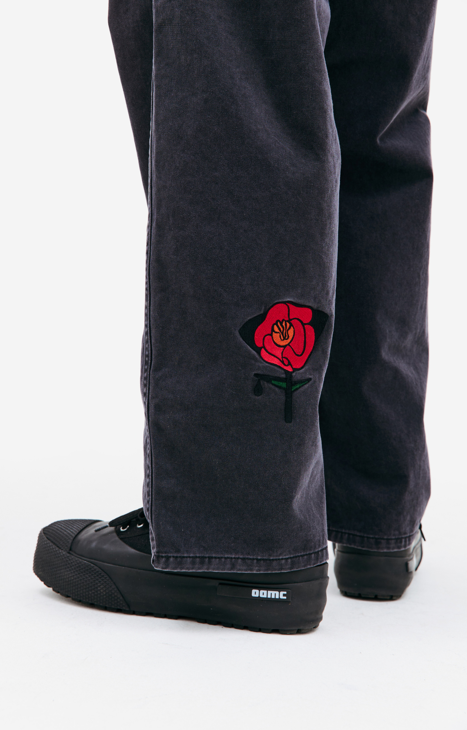 Children of the discordance Embroidered straight jeans