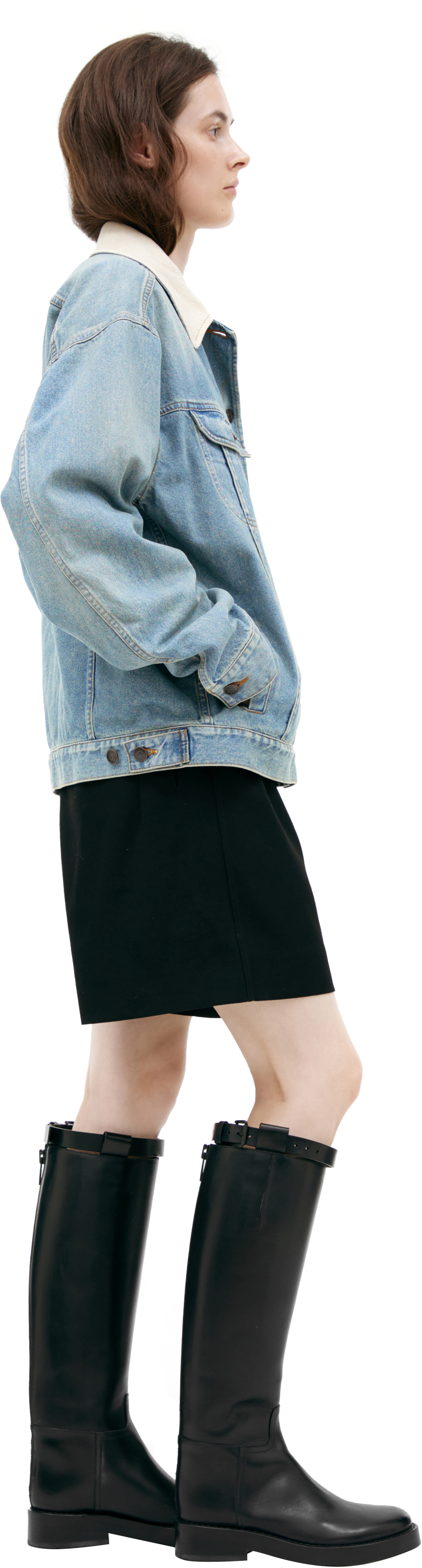 The Row Denim jacket with buttons