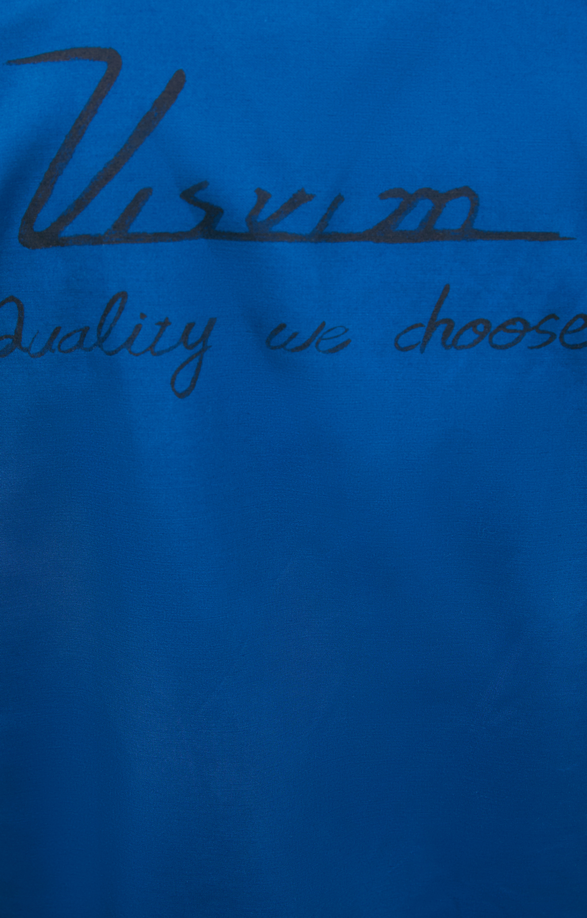 visvim Blue logo jacket