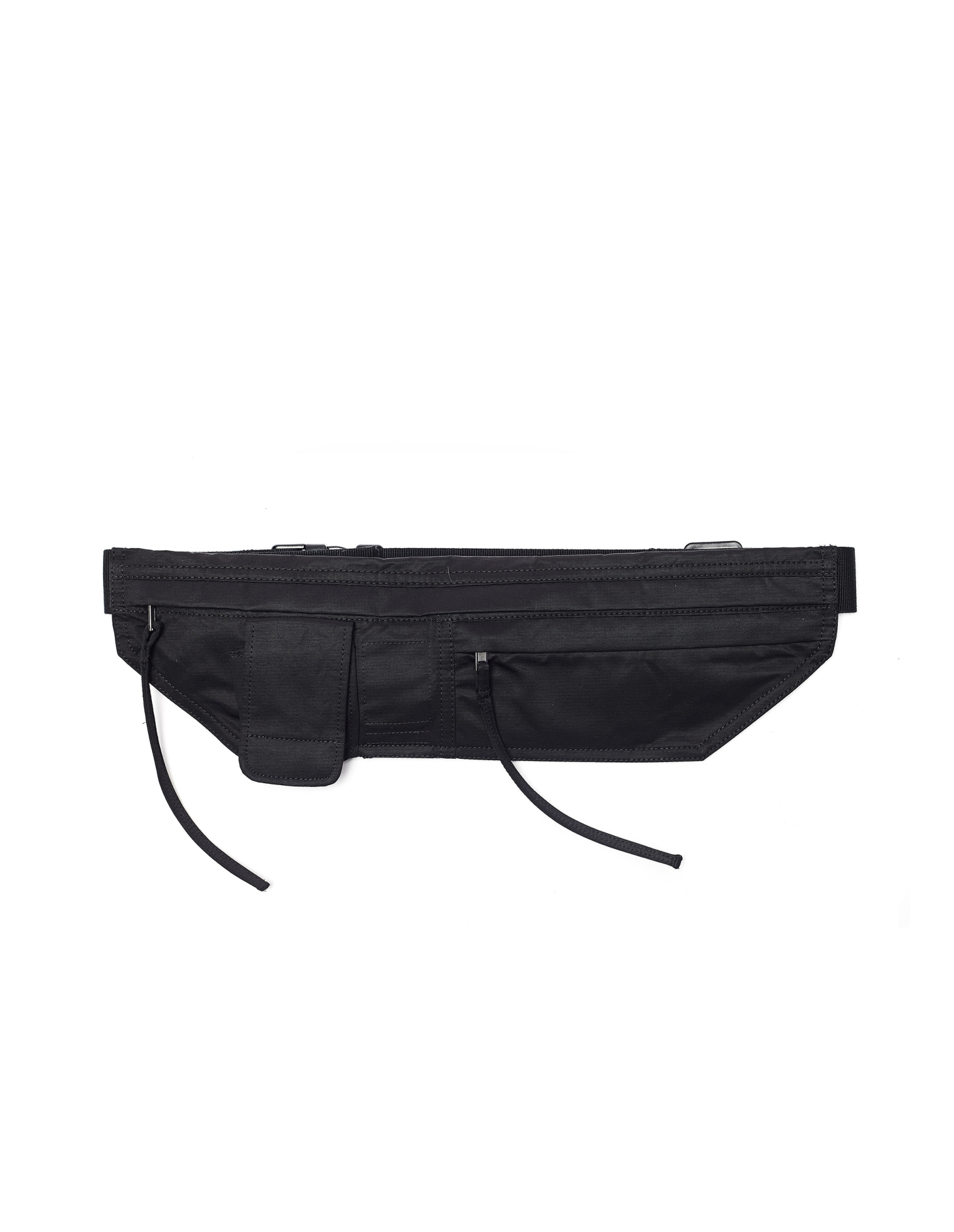 DRKSHDW by Rick Owens Black Nylon & Cotton Belt Bag