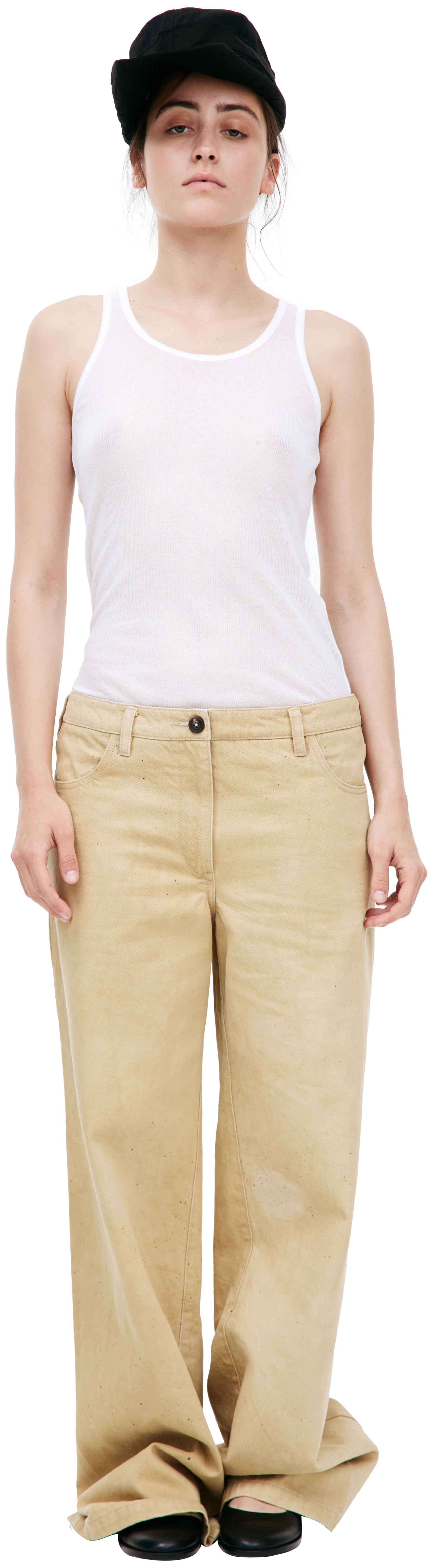 Ziggy Chen Jeans with paint effect