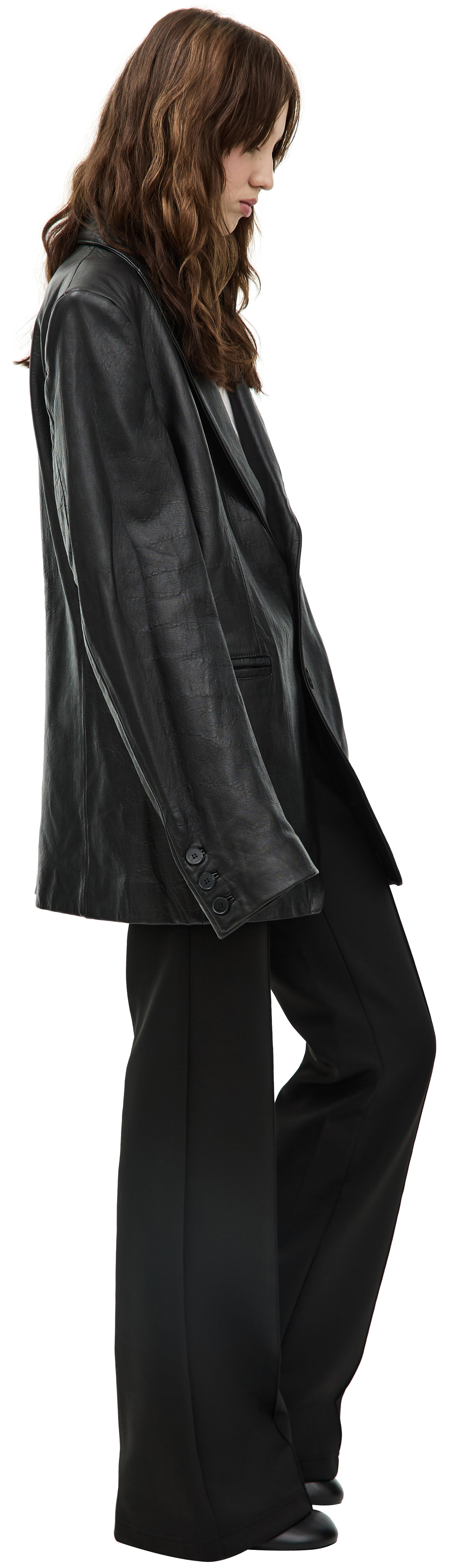 Enfants Riches Déprimés Single-breasted leather jacket