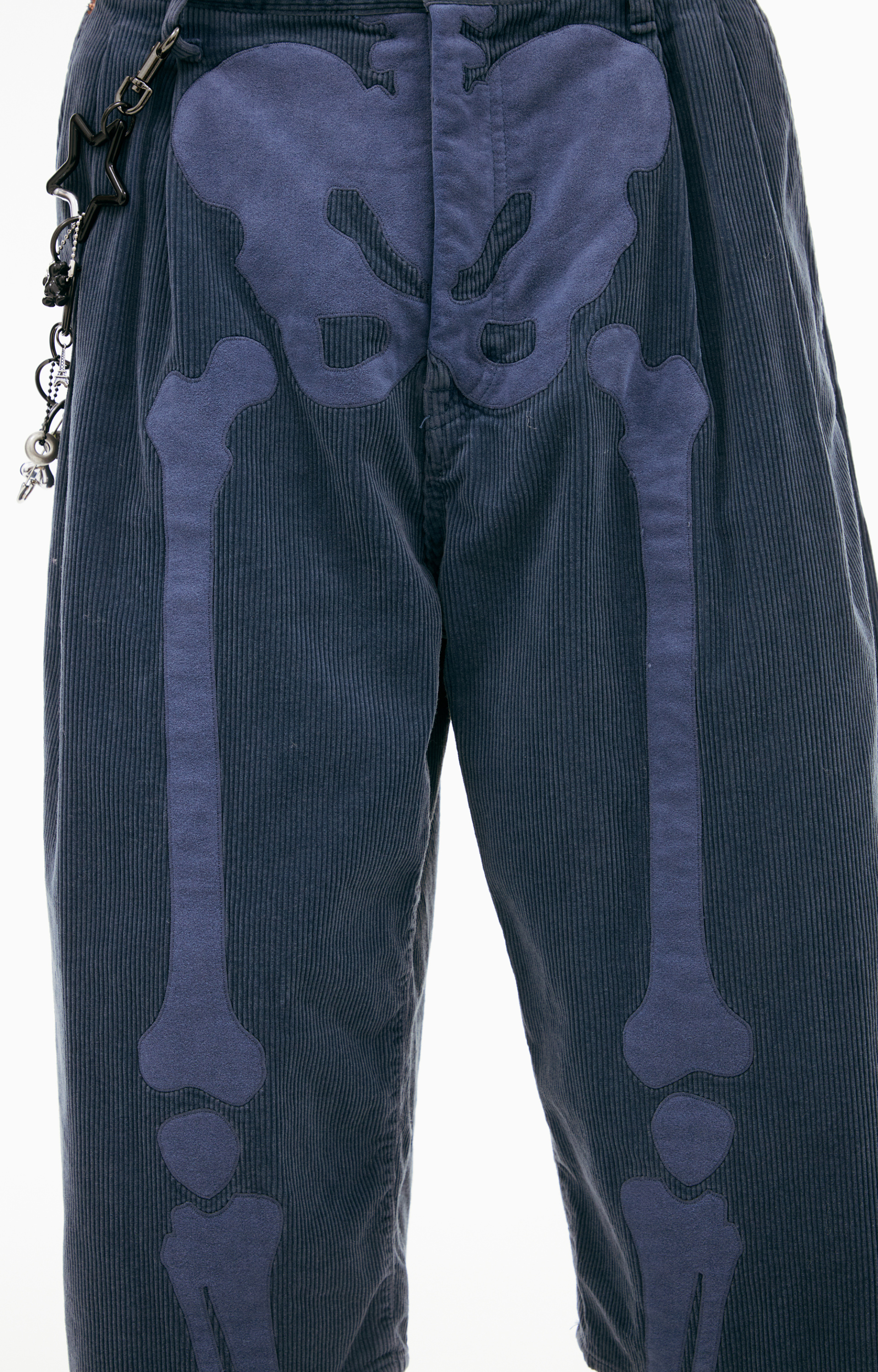 Doublet Cropped print trousers