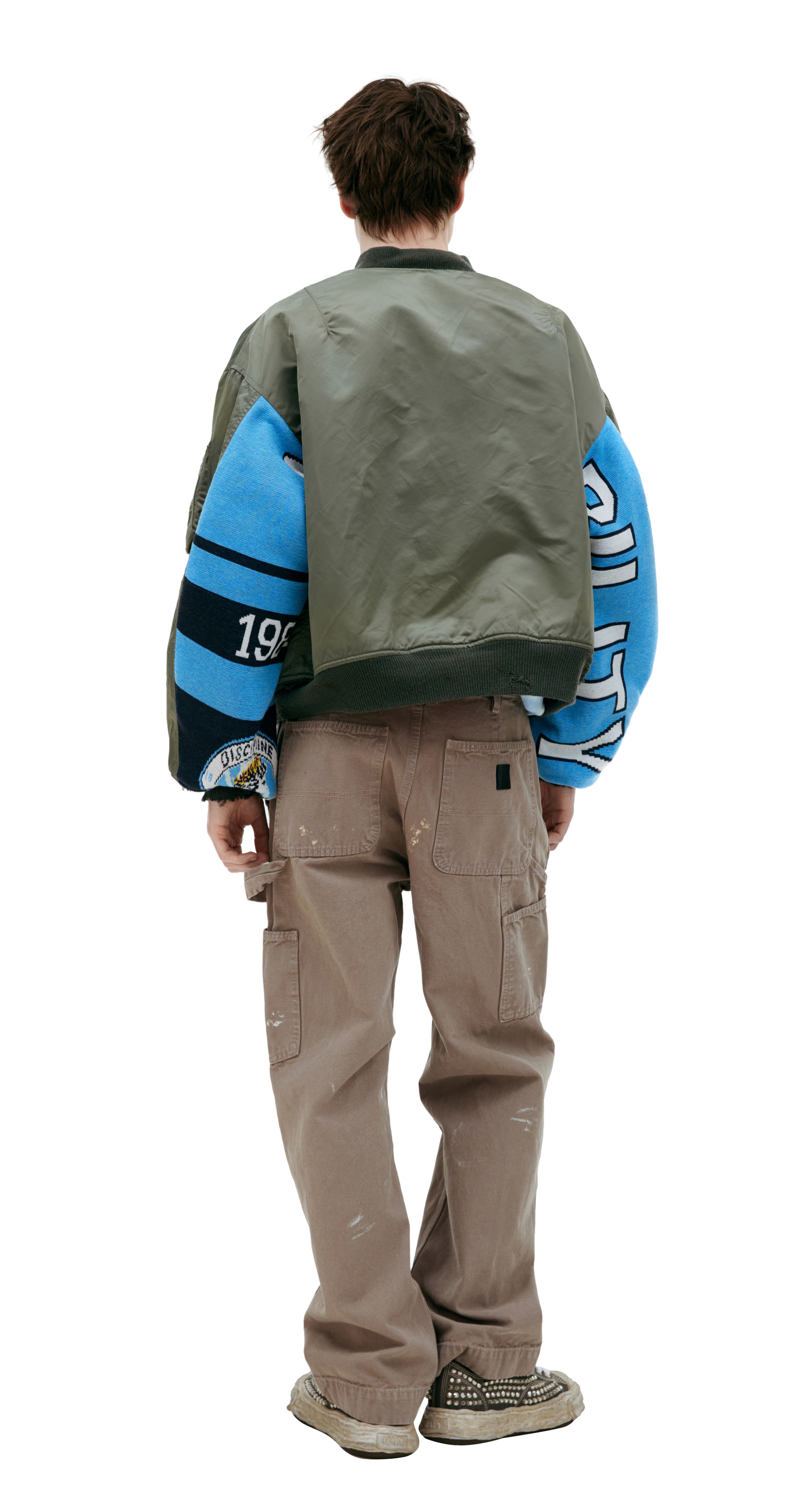 Saint Mxxxxxx Jacket with sleeve inserts