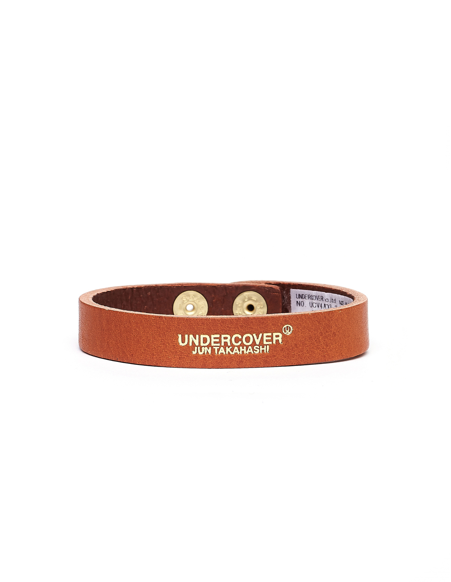Undercover Кожаный браслет с логотипом