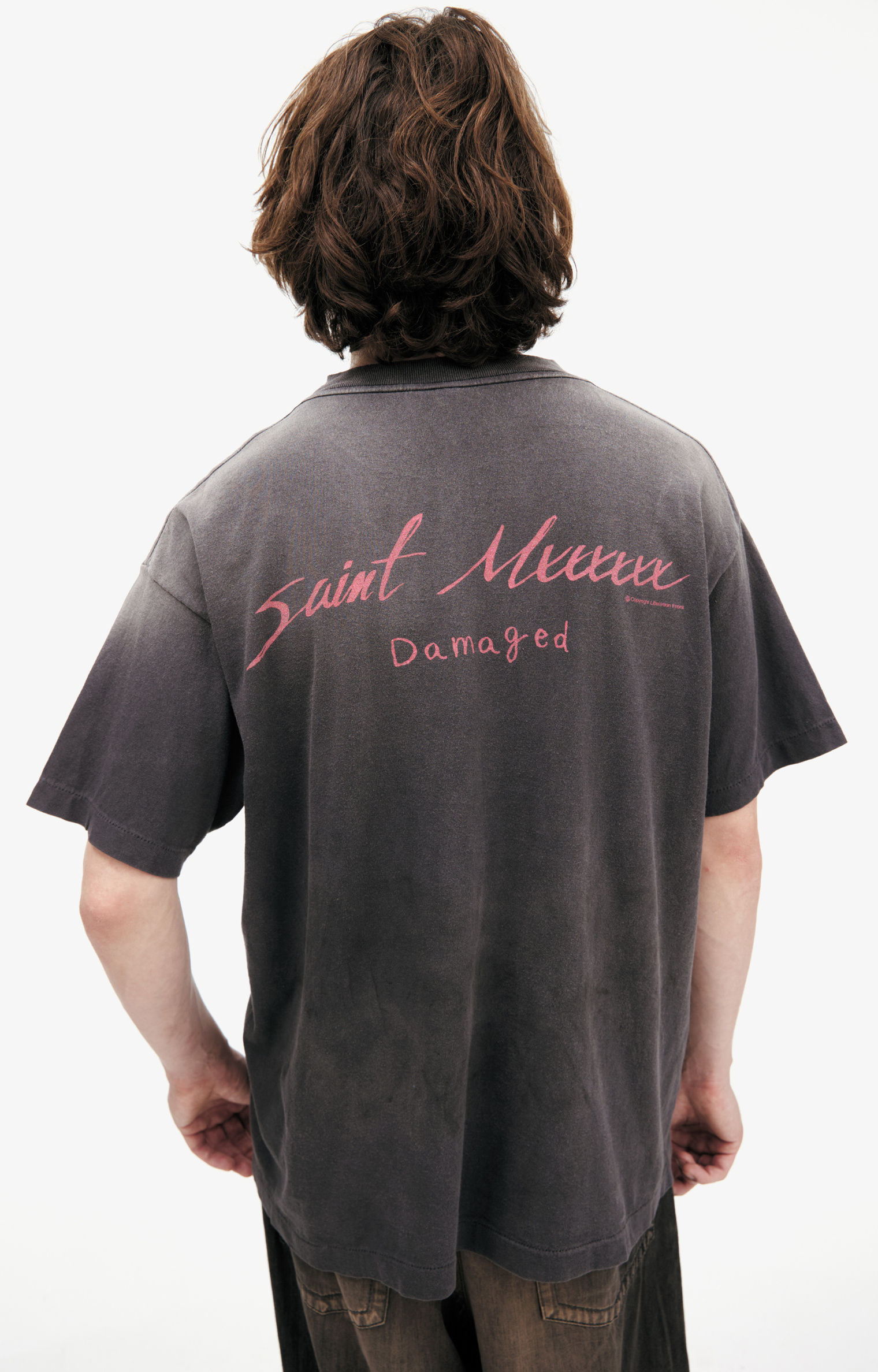 Saint Mxxxxxx Grey cotton T-shirt