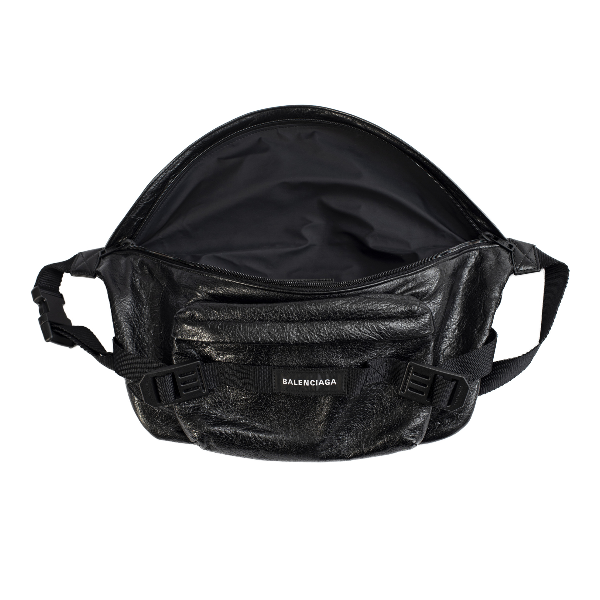 Balenciaga Army Large Beltbag in black