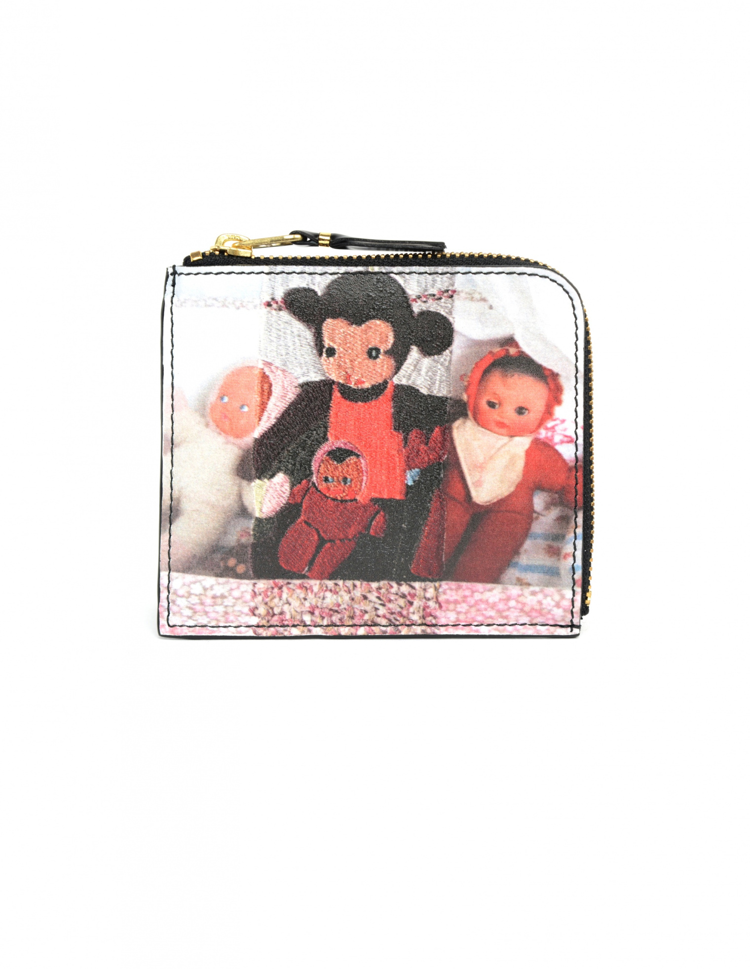 Comme des Garcons Wallets Кожаный кошелек на молнии