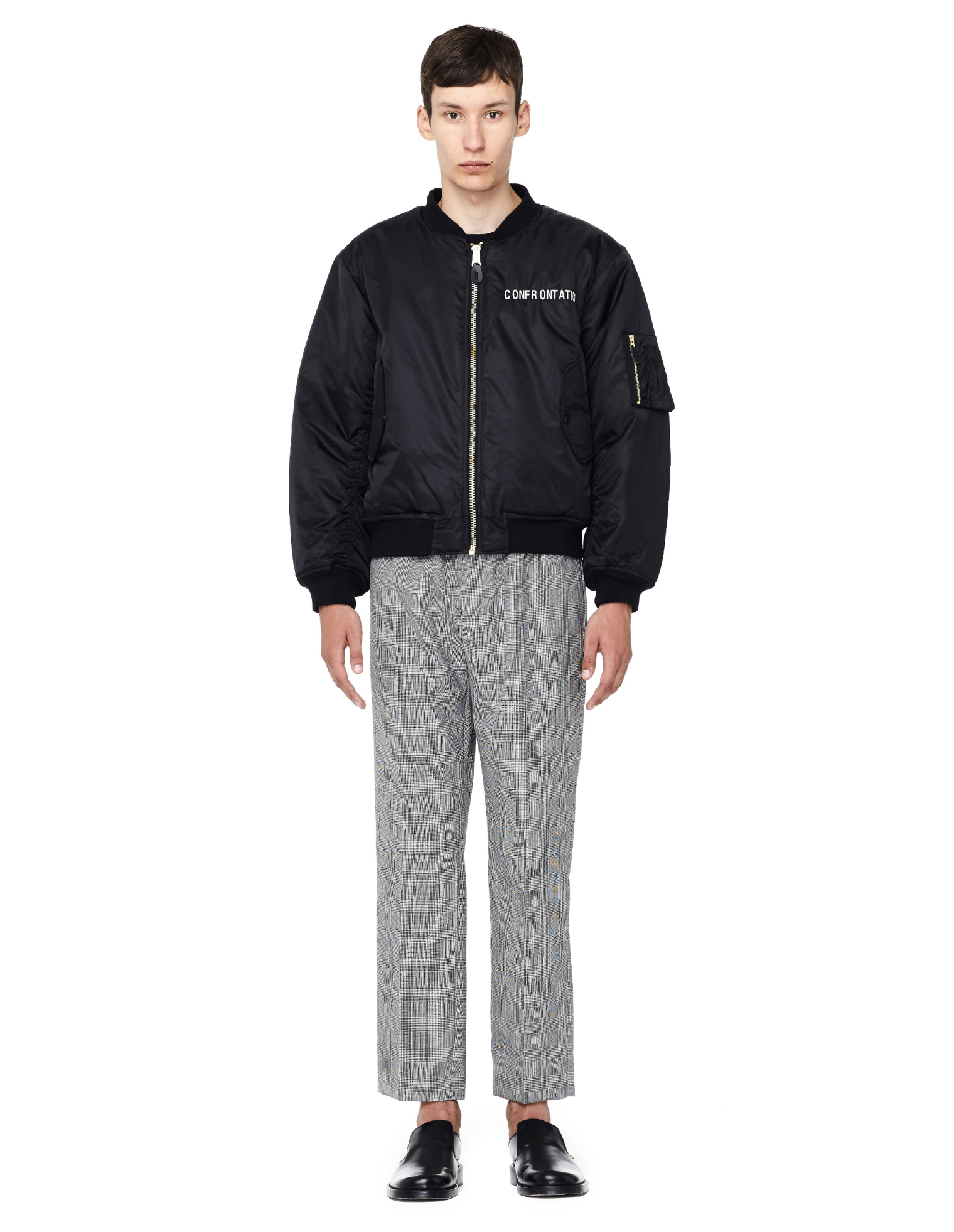 Yang Li Samizdat Embroidered Bomber Jacket