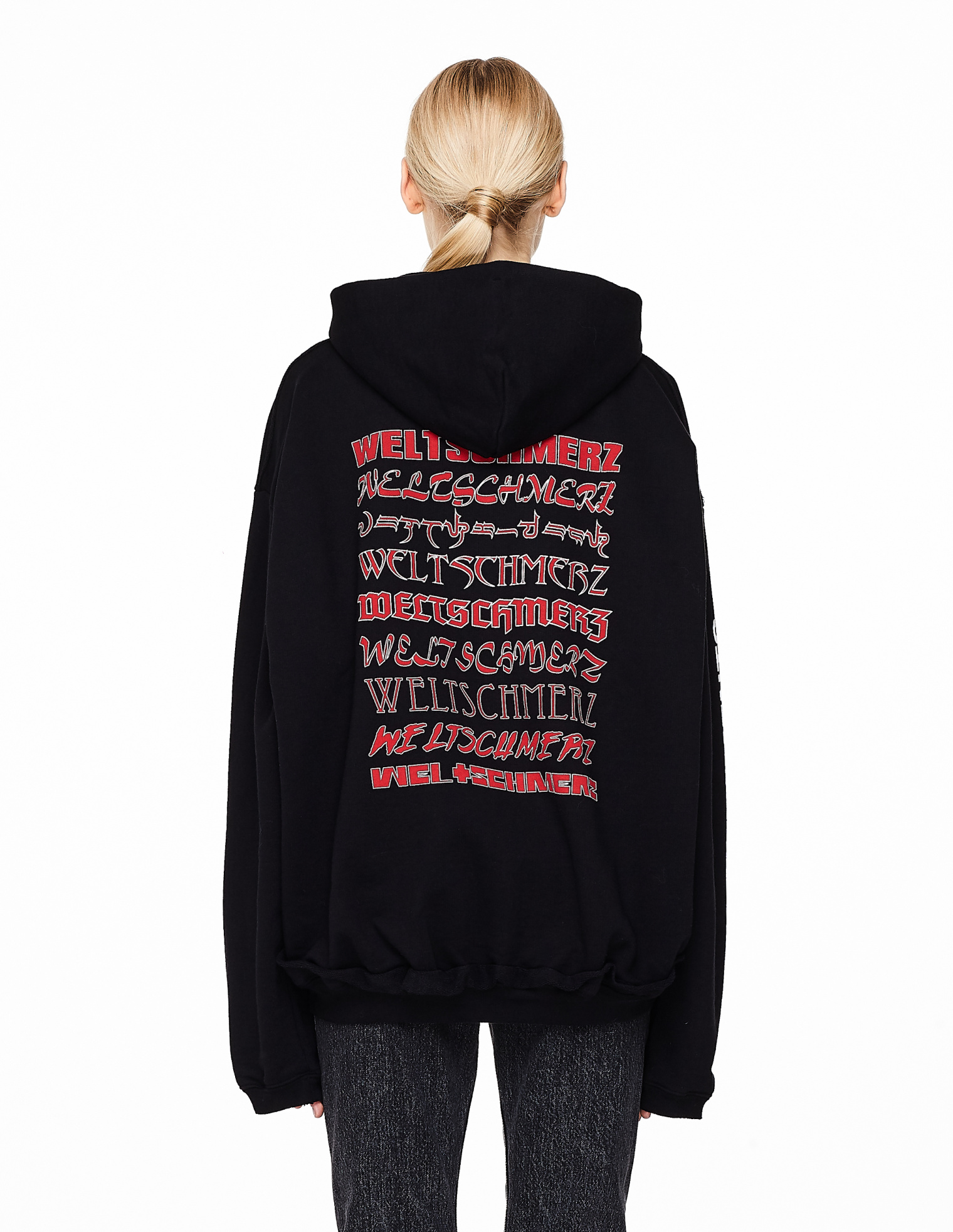 VETEMENTS Двусторонняя толстовка на молнии