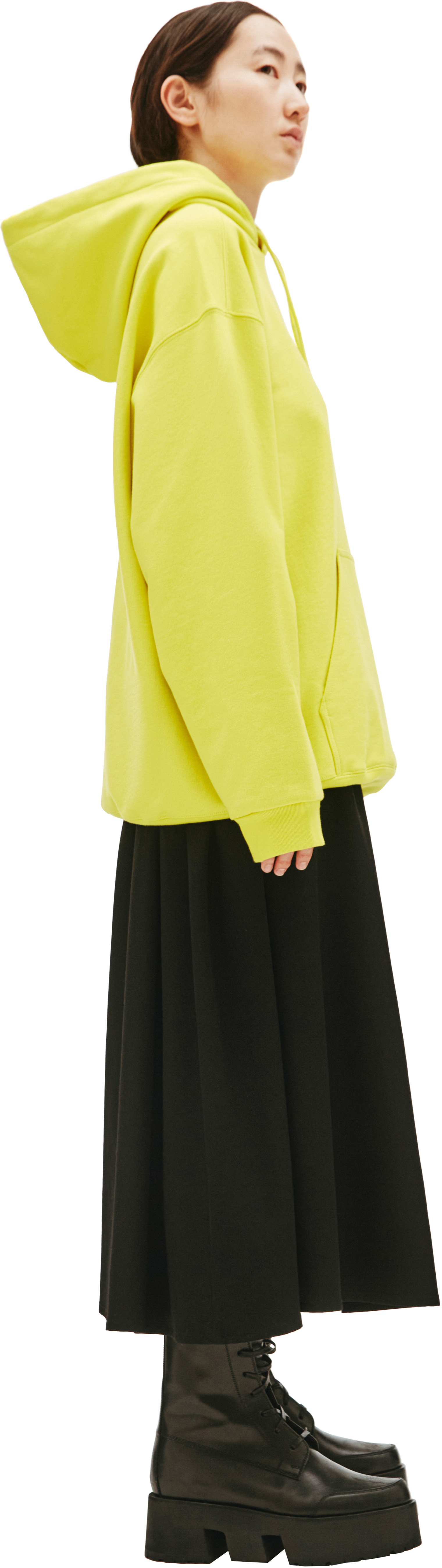 Balenciaga Yellow Hoodie Balenciaga Logo