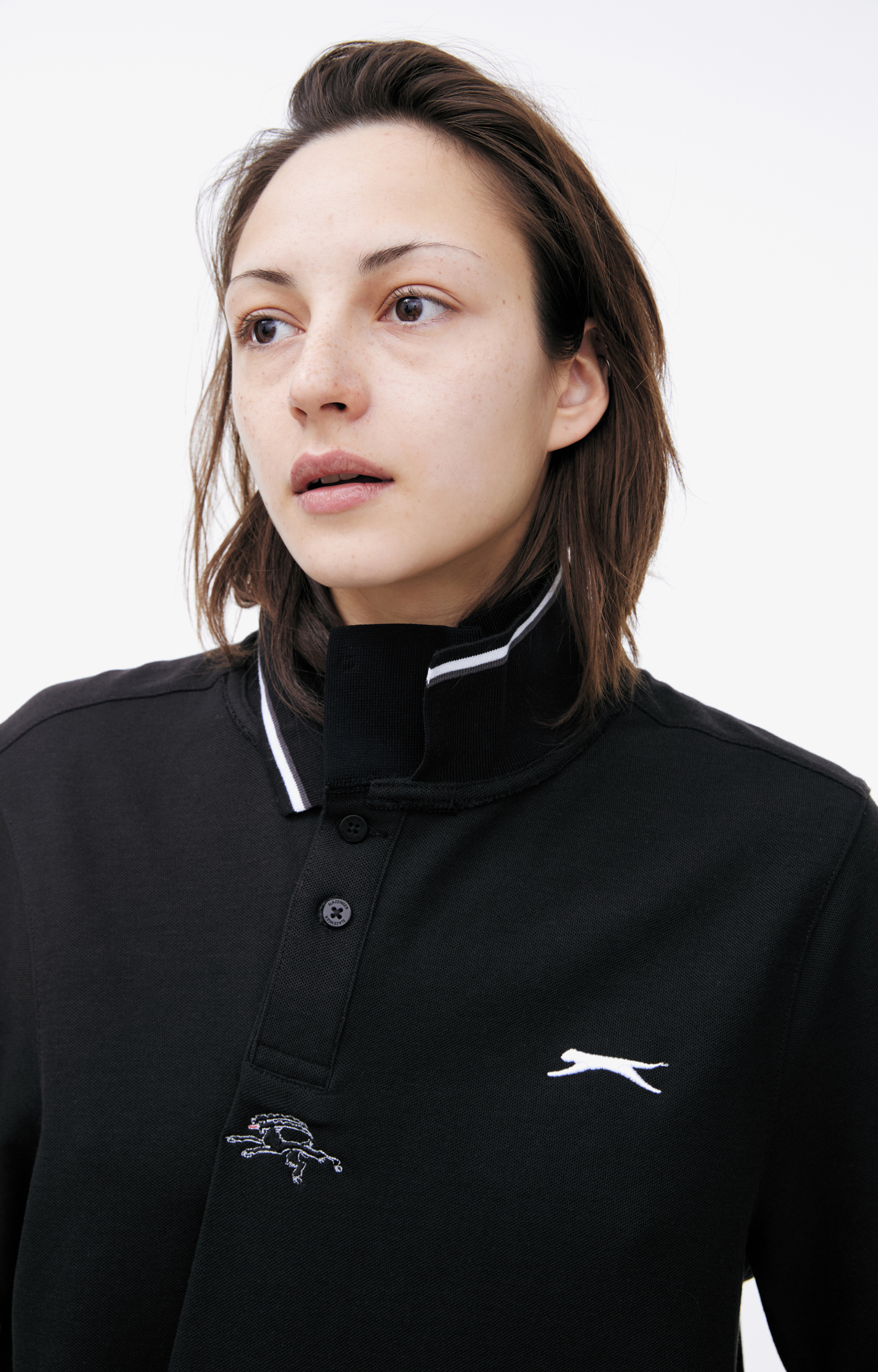 PROTOTYPES Asymmetric Polo T-shirt