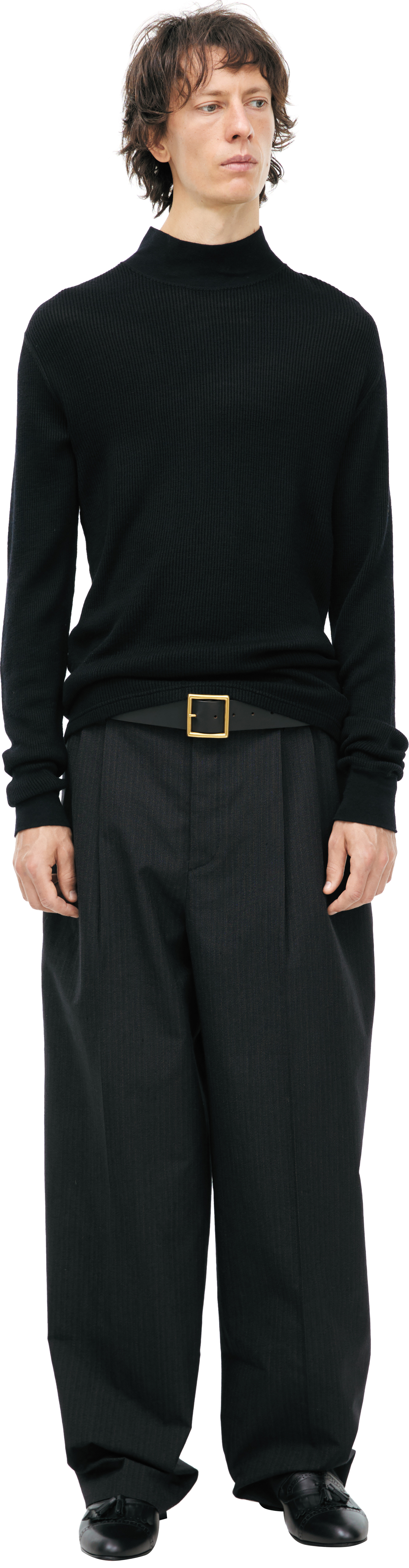 visvim Black wool sweater