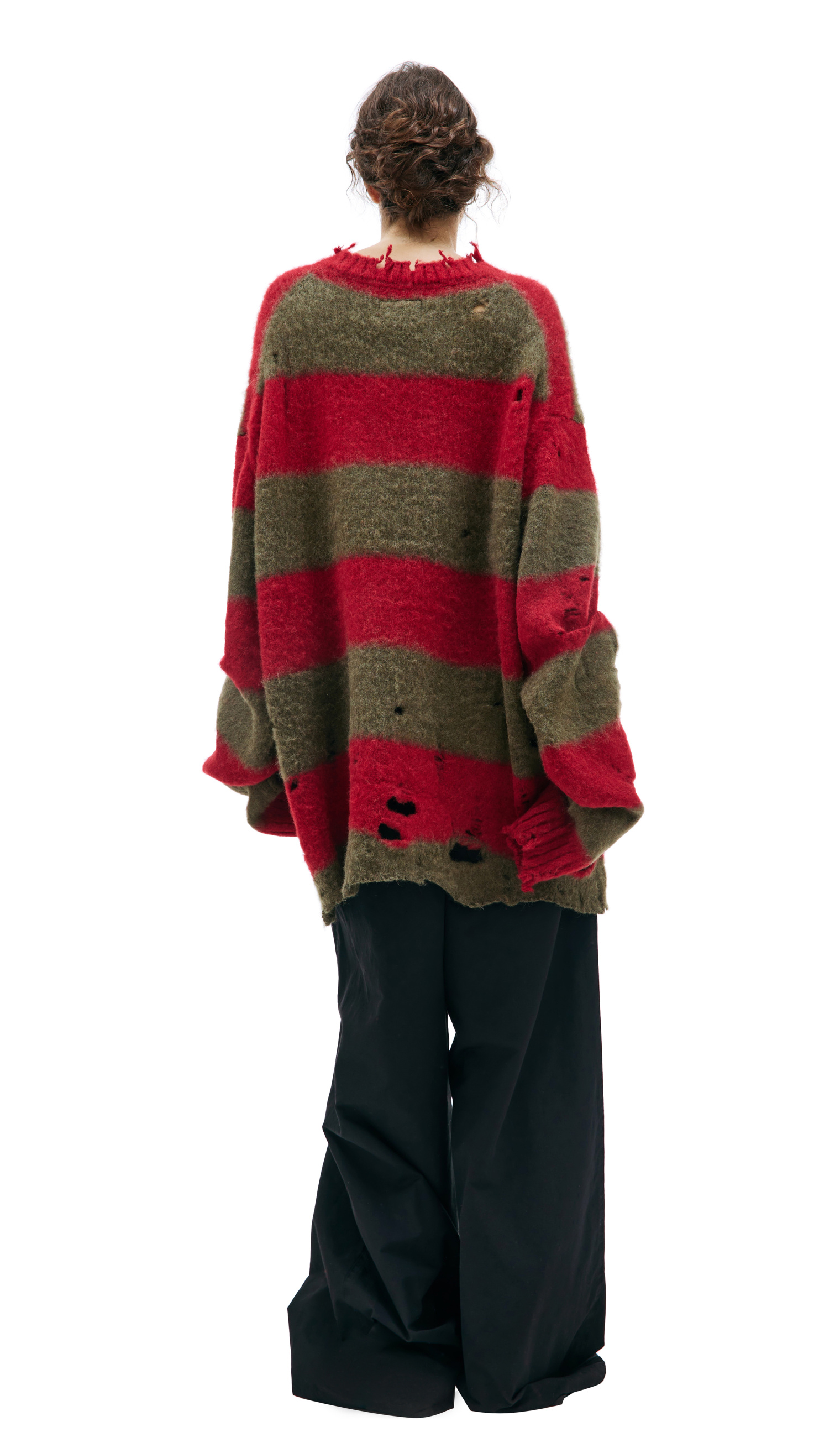 Doublet Stripe oversized sweater
