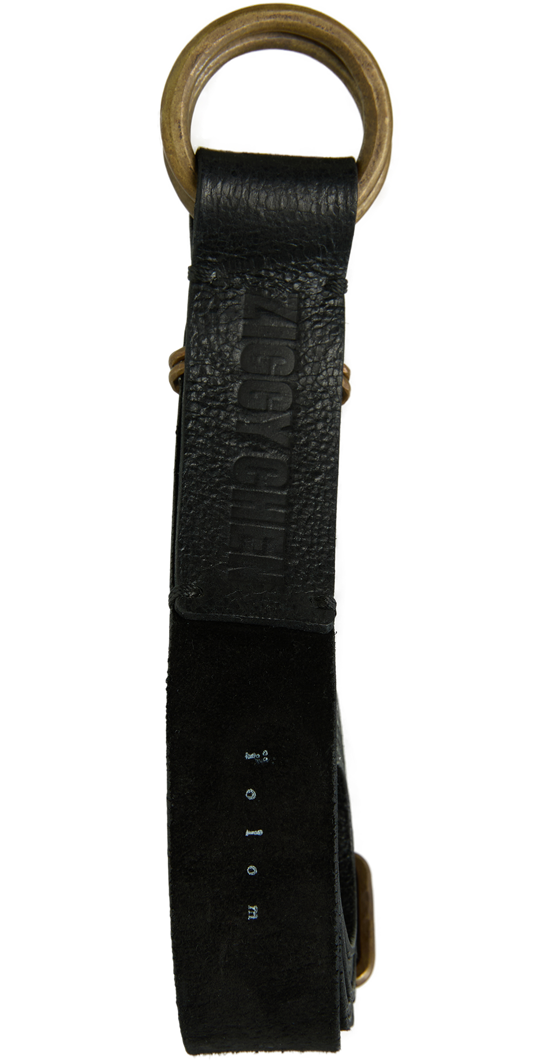 Ziggy Chen Black leather belt