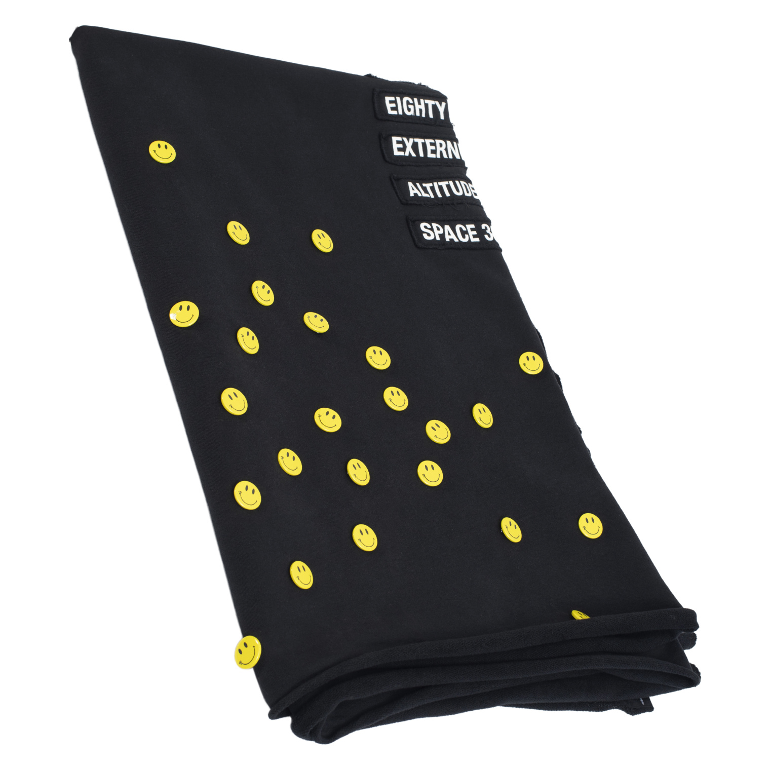 Raf Simons Raf Simons х Smiley blanket with with pins and badges